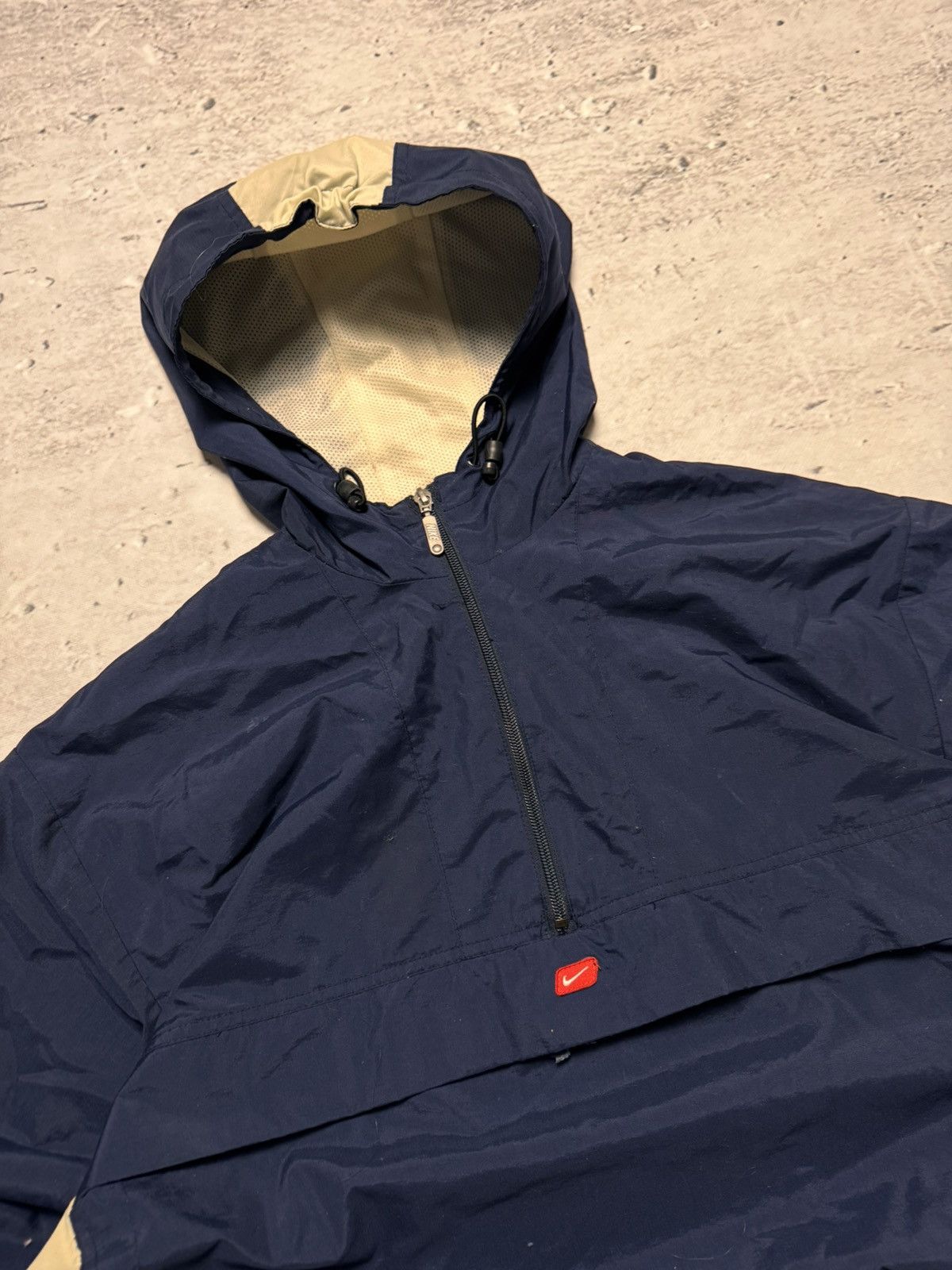 Nike × Nike ACG NIKE VINTAGE CENTER LOGO OVERSIZE NYLON 1/3 ZIP LIGHT JACKET Size US L / EU 52-54 / 3 - 4 Thumbnail