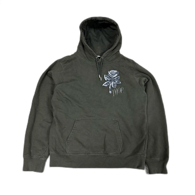 Dior Floral Logo Hoodie for Everyone-2506