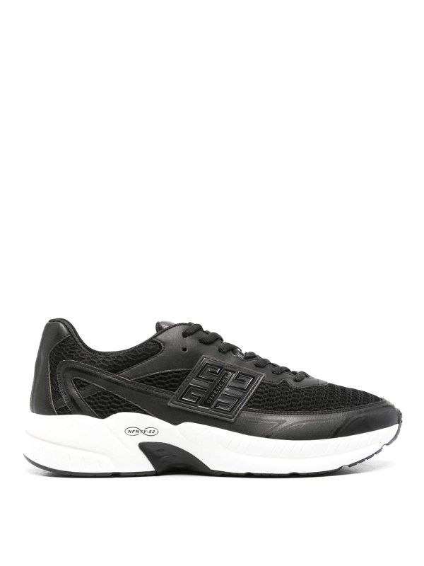 Givenchy o1lv12m1025 Nfnty 52 Low Top Runners in Black/White Size US 11 / EU 44 - 1 Thumbnail