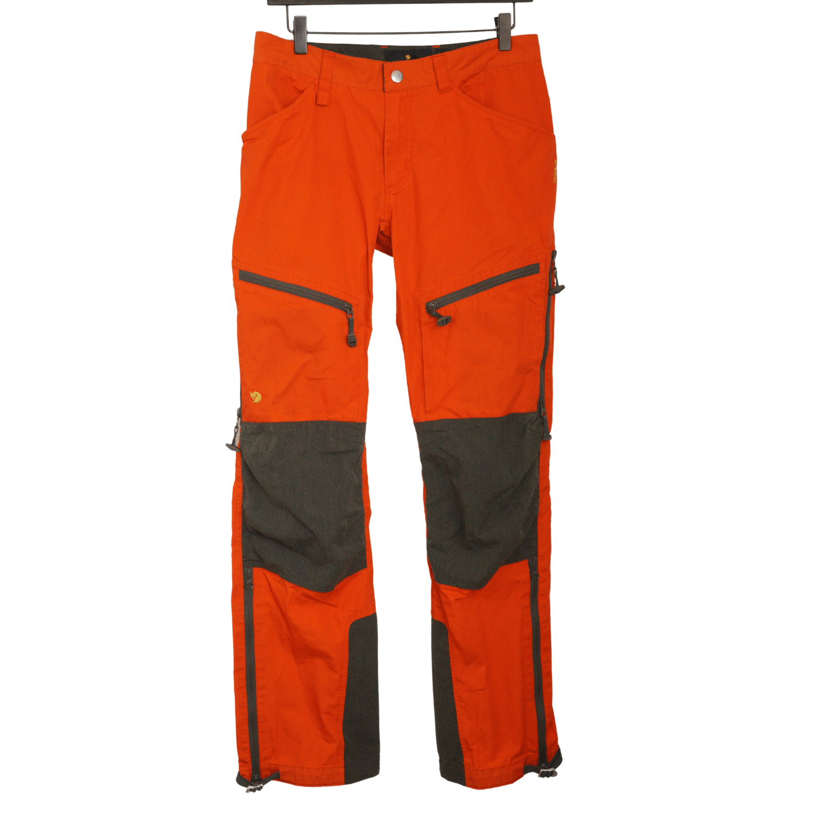 image of Women Fjallraven Bergtagen Trousers G-1000 Eu38 L32 Jjf732 in Orange