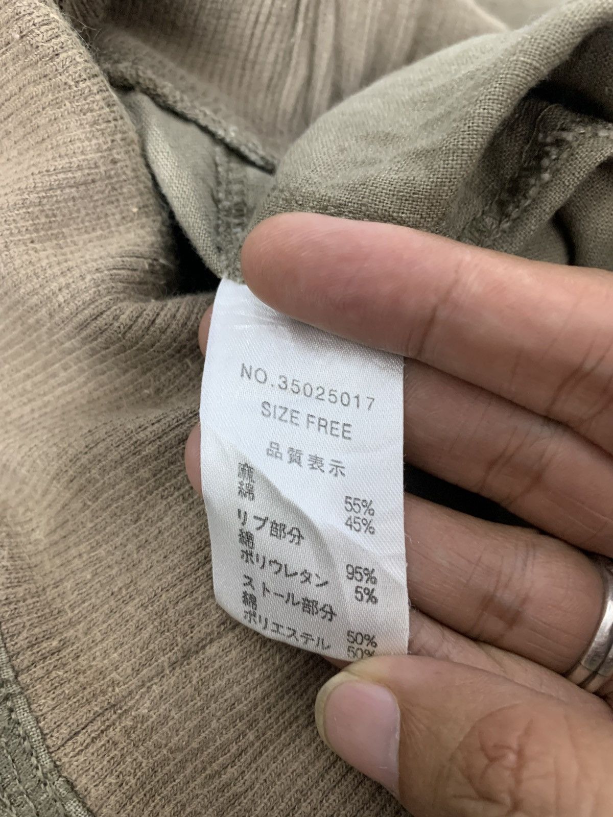 GOA GOA Flare Linen Cargo Share Spirit LGB Size US 33 - 8 Thumbnail