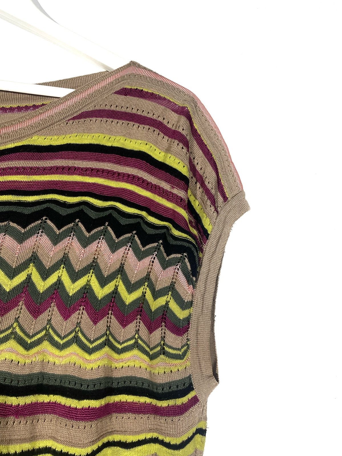 Missoni × Vintage Missoni Women’s Knit Dress Cotton/Viscose/Linen Size 46/L Size L / US 10 / IT 46 - 10 Thumbnail