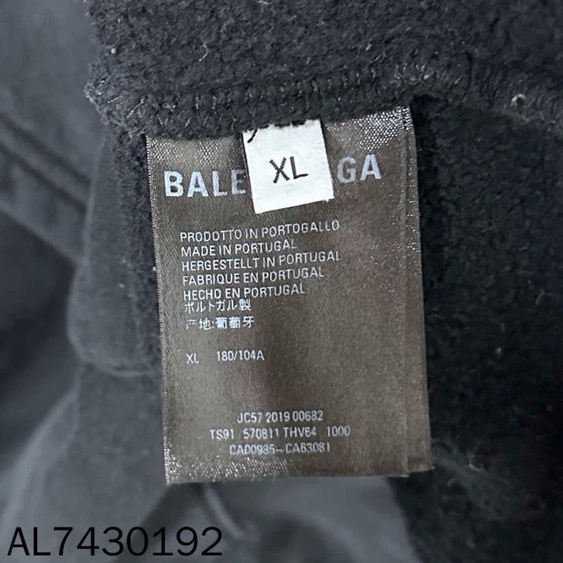 Balenciaga Balenciaga Eco-friendly printed hoodies 2501-Nextarrow Size US XL / EU 56 / 4 - 5 Thumbnail