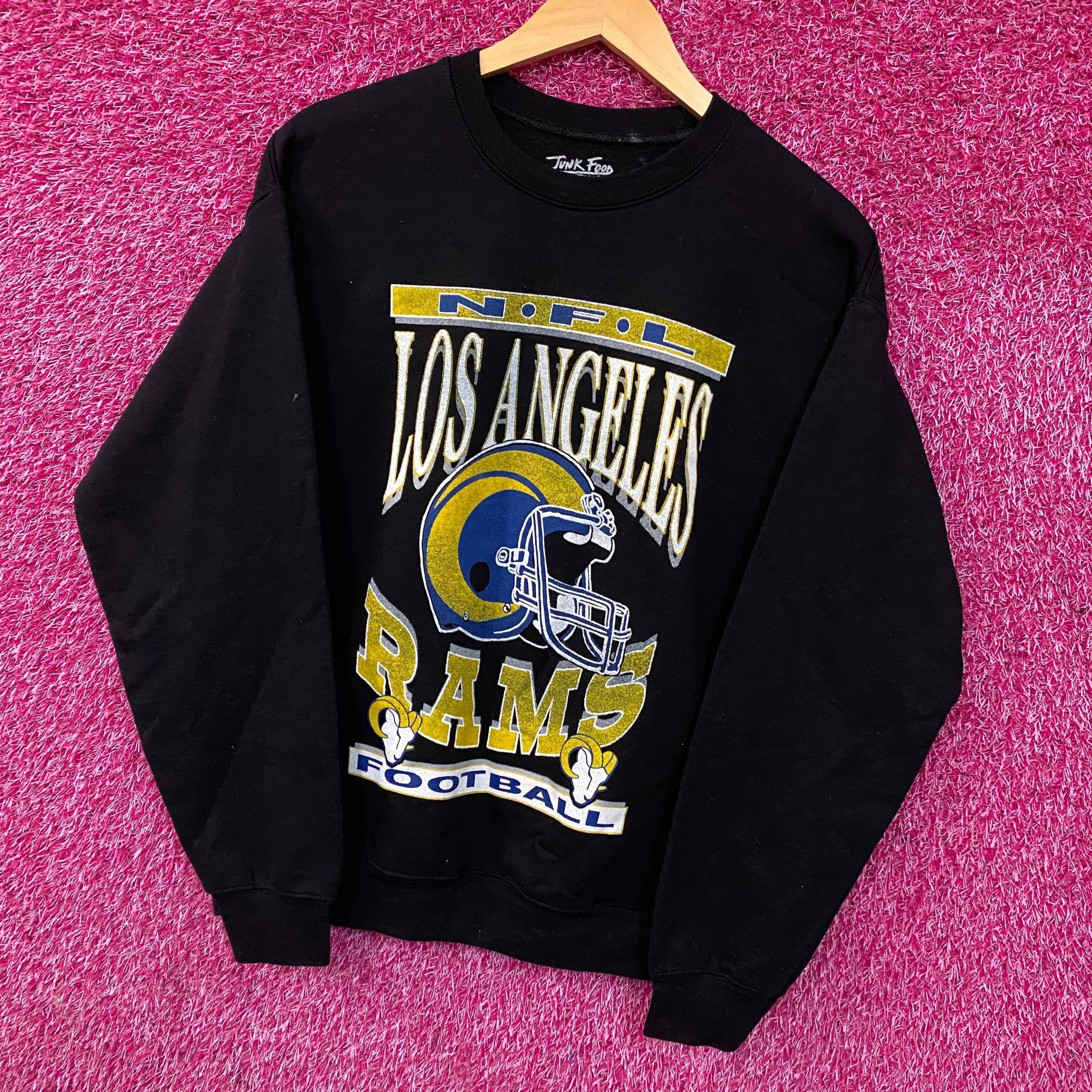 Junk Food Junk Food Clothing Los Angeles Rams NFL Helmet Logo Crewneck Size US S / EU 44-46 / 1 - 3 Thumbnail