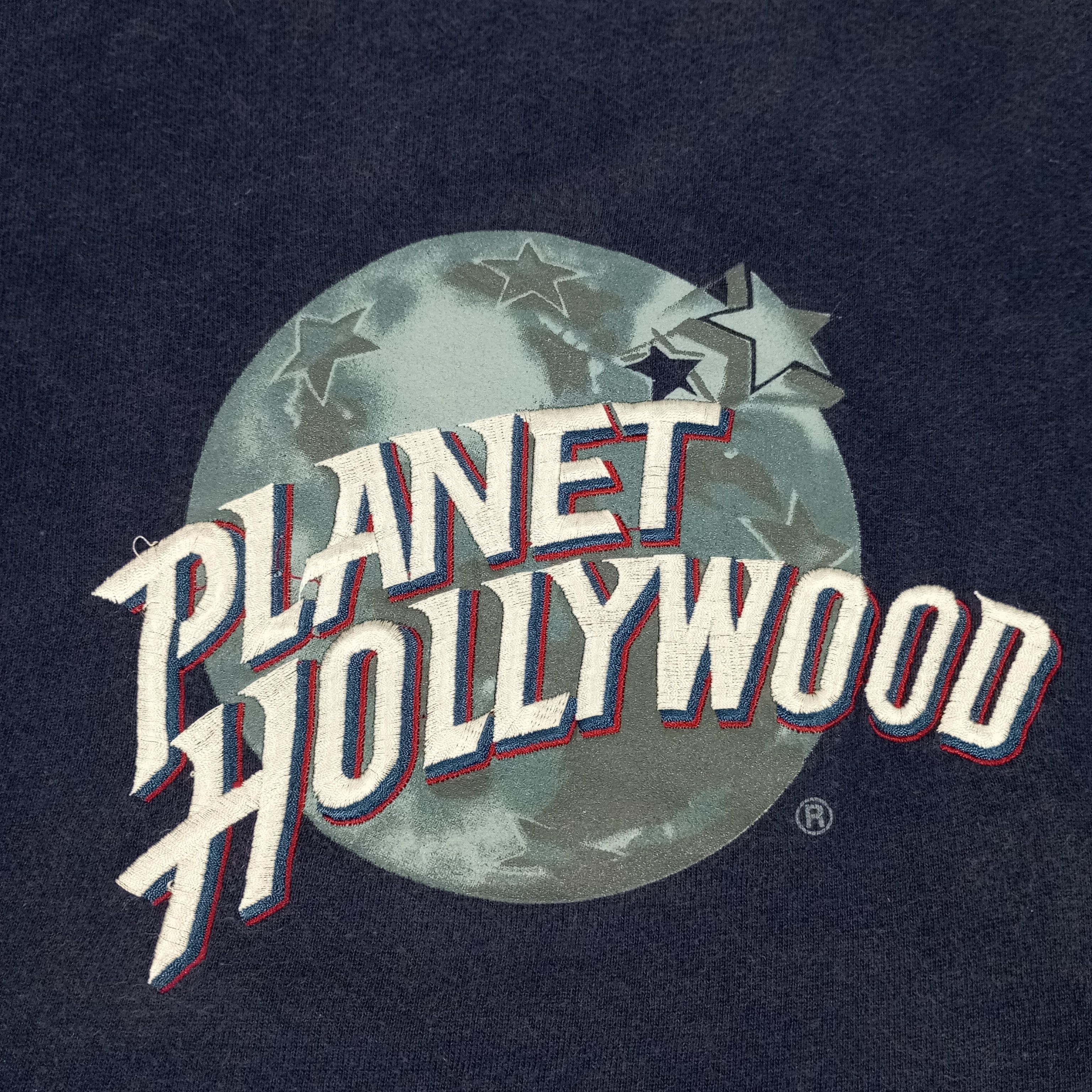 Planet Hollywood × Vintage Planet Hollywood Embroidery Design Streetwear Sweatshirt Size US XL / EU 56 / 4 - 2 Thumbnail