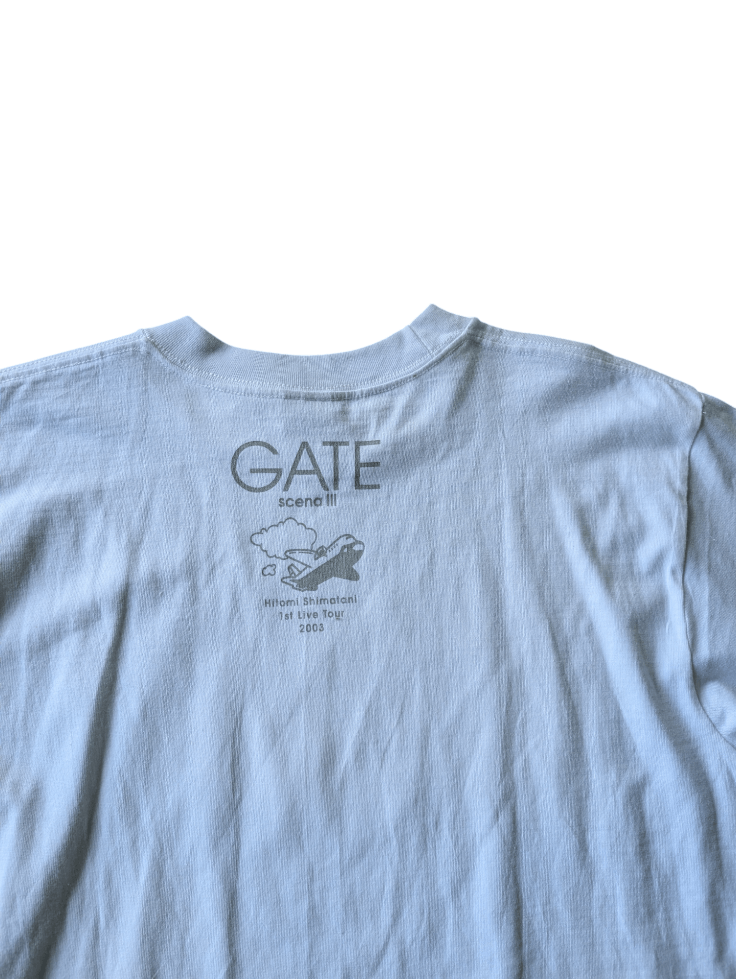 Japanese Brand Vintage 2003 Hitomi Shimatani 1st Tour Tee Size US L / EU 52-54 / 3 - 11 Thumbnail