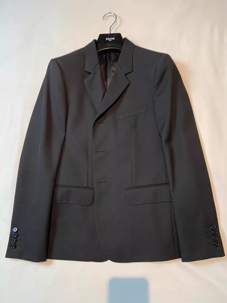 Celine Celine Three-Button Runway Blazer - dmc Size US M / EU 48-50 / 2 - 1 Thumbnail