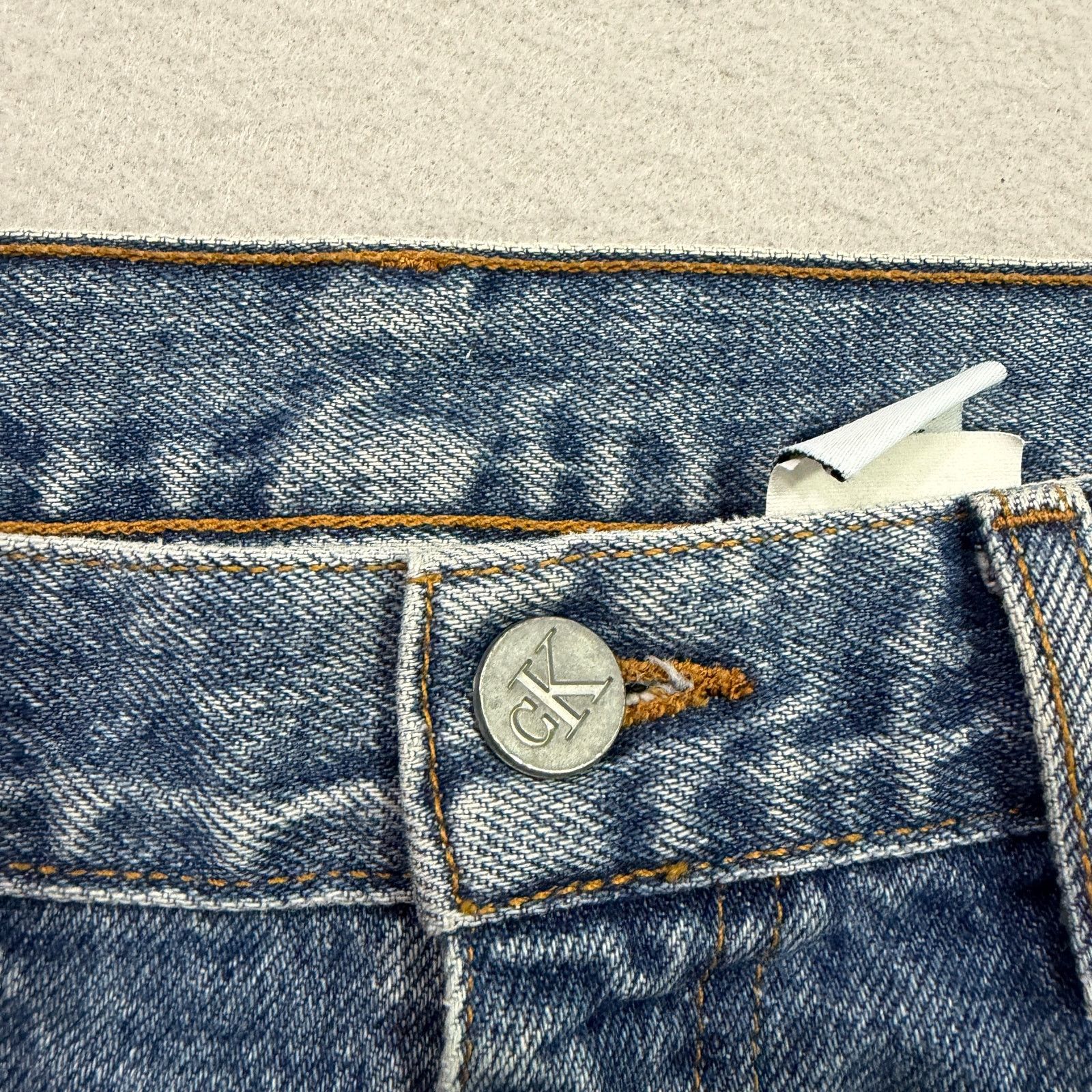 Guess Vintage Guess Jeans Women's 12 (fits 32x30) USA Made 90s Mom Size 34" / US 12 / IT 48 - 3 Thumbnail