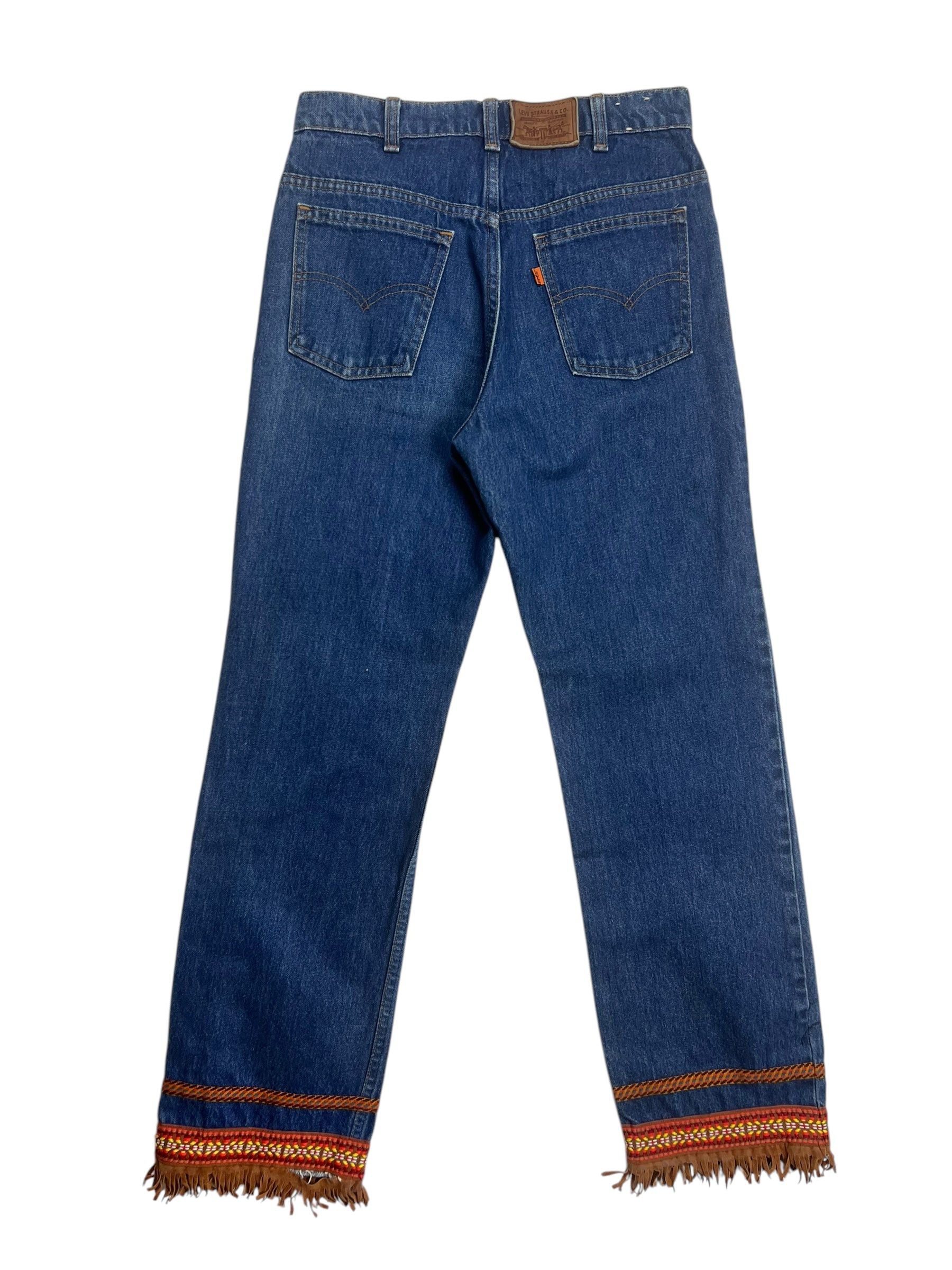 Levi's × Levi's Vintage Clothing Levi’s Western Orange Tab Blue Jeans - 28” Size US 28 / EU 44 - 4 Thumbnail