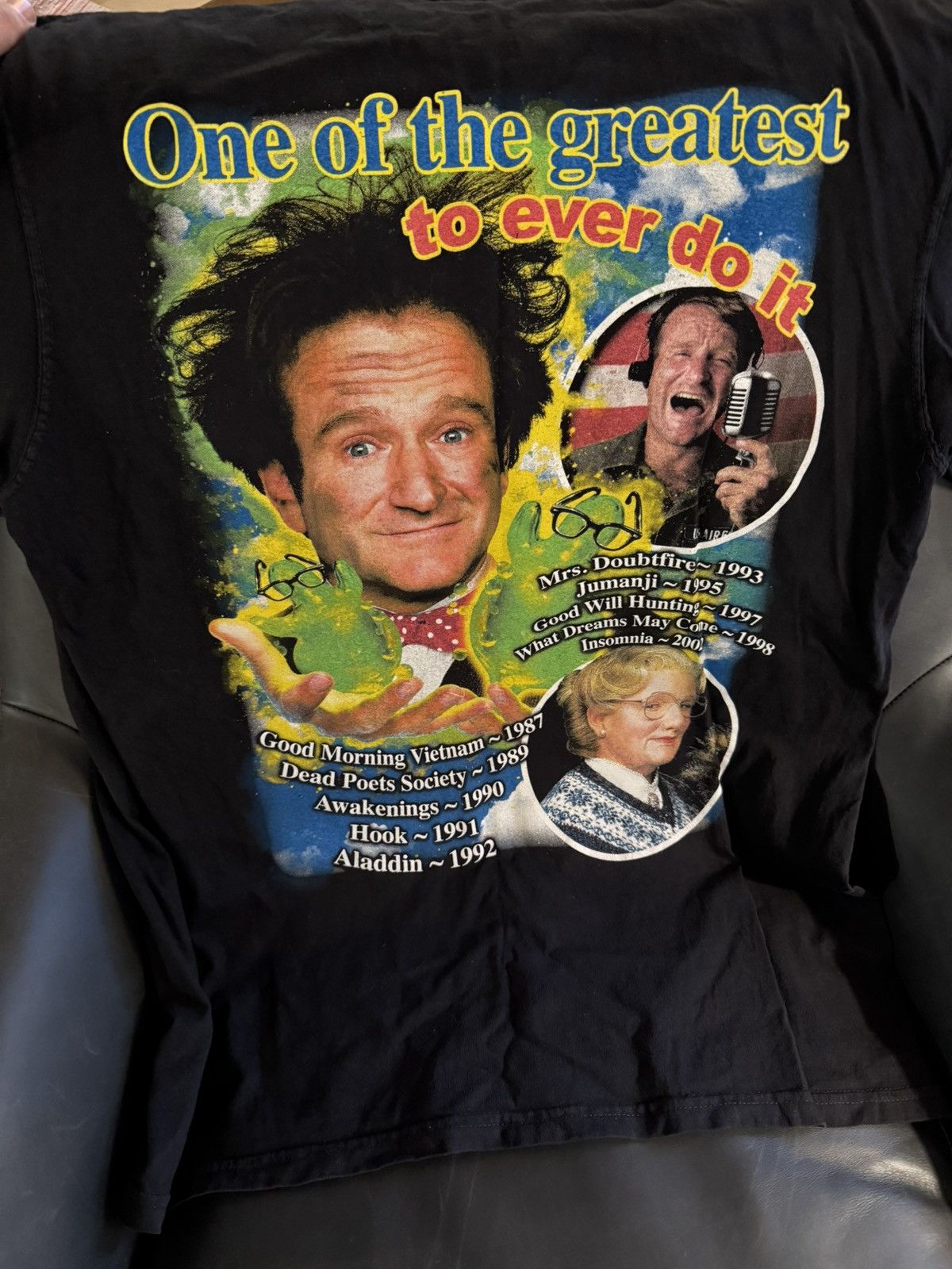 Vintage Robin Williams Tribute Tee Size US L / EU 52-54 / 3 - 2 Thumbnail