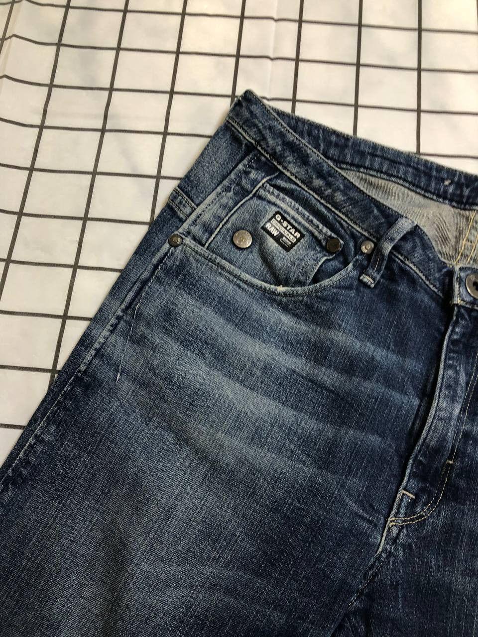G-Star G Star Raw Vintage Arc 3D Loose Tapered Denim Pants Jeans Size US 32 / EU 48 - 15 Thumbnail