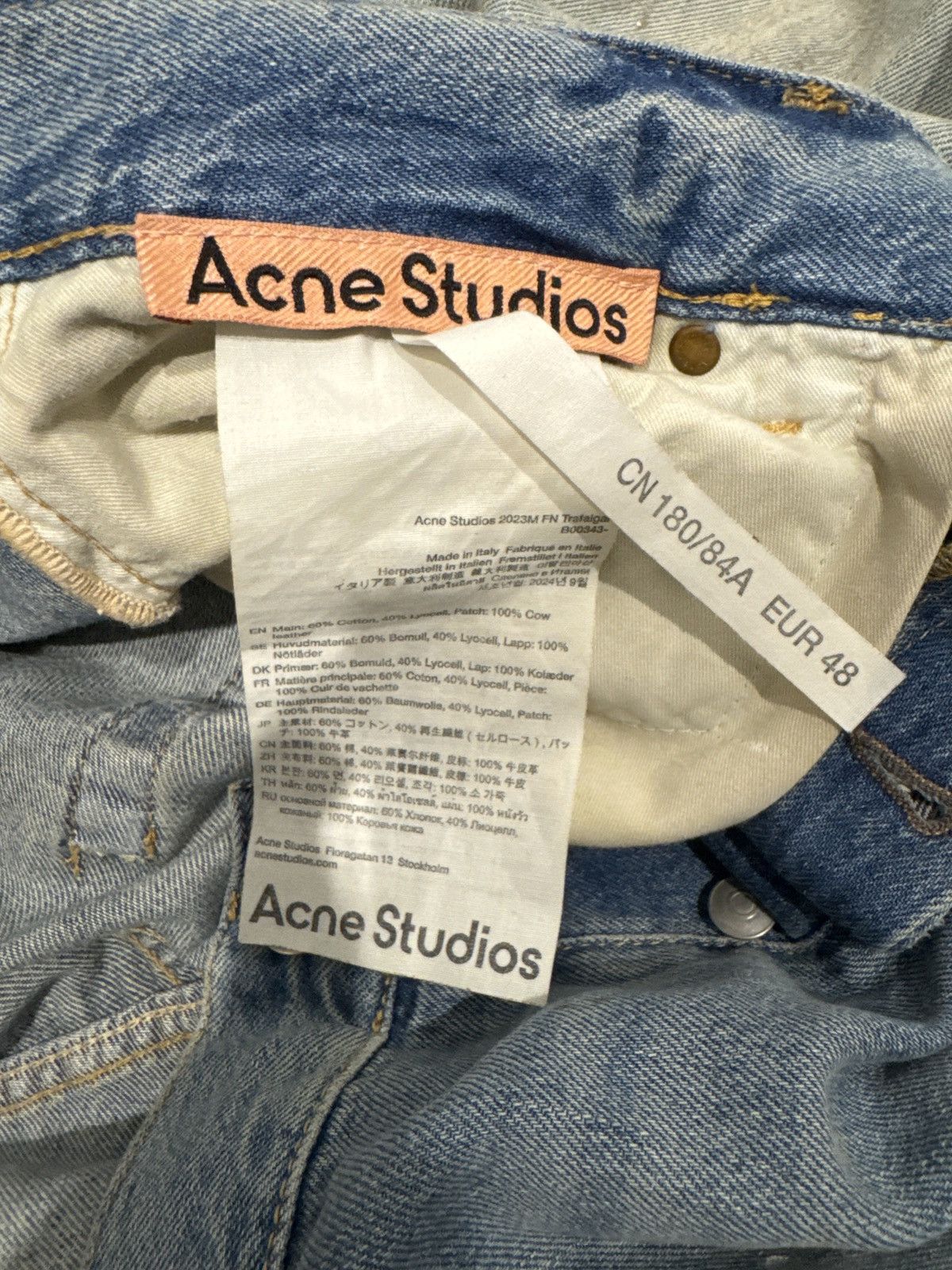 Acne Studios Acne Studios 2023M Jeans Size US 32 / EU 48 - 4 Thumbnail