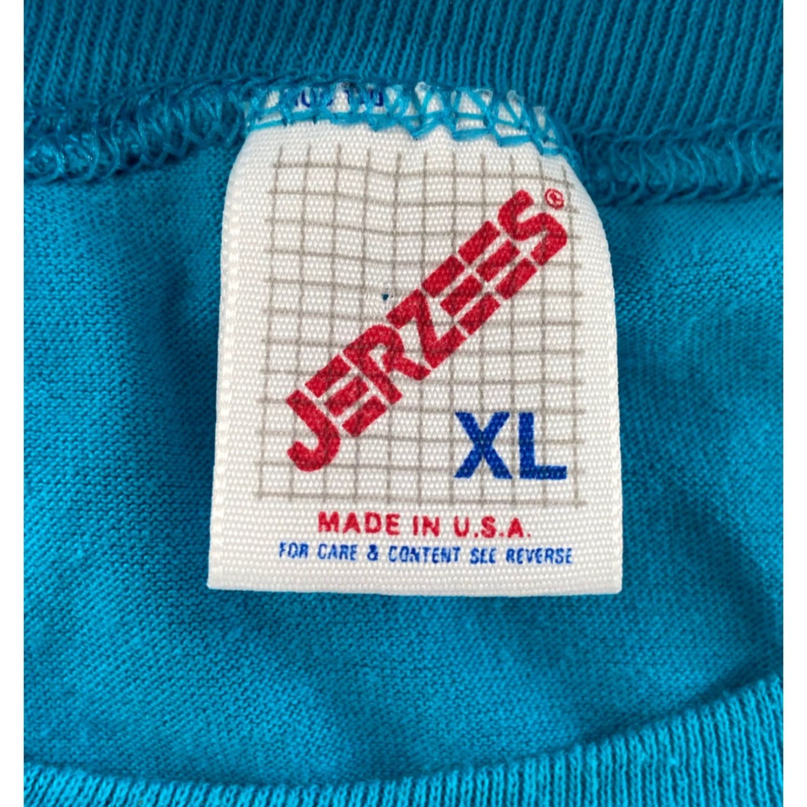 Jerzees VINTAGE Jerzees Shirt Adult XL Car Show 90s Blue Pink Short Sleeve Crew Neck Men's XL Vintage Car Theme 1994 Summerfest Size US XL / EU 56 / 4 - 6 Thumbnail