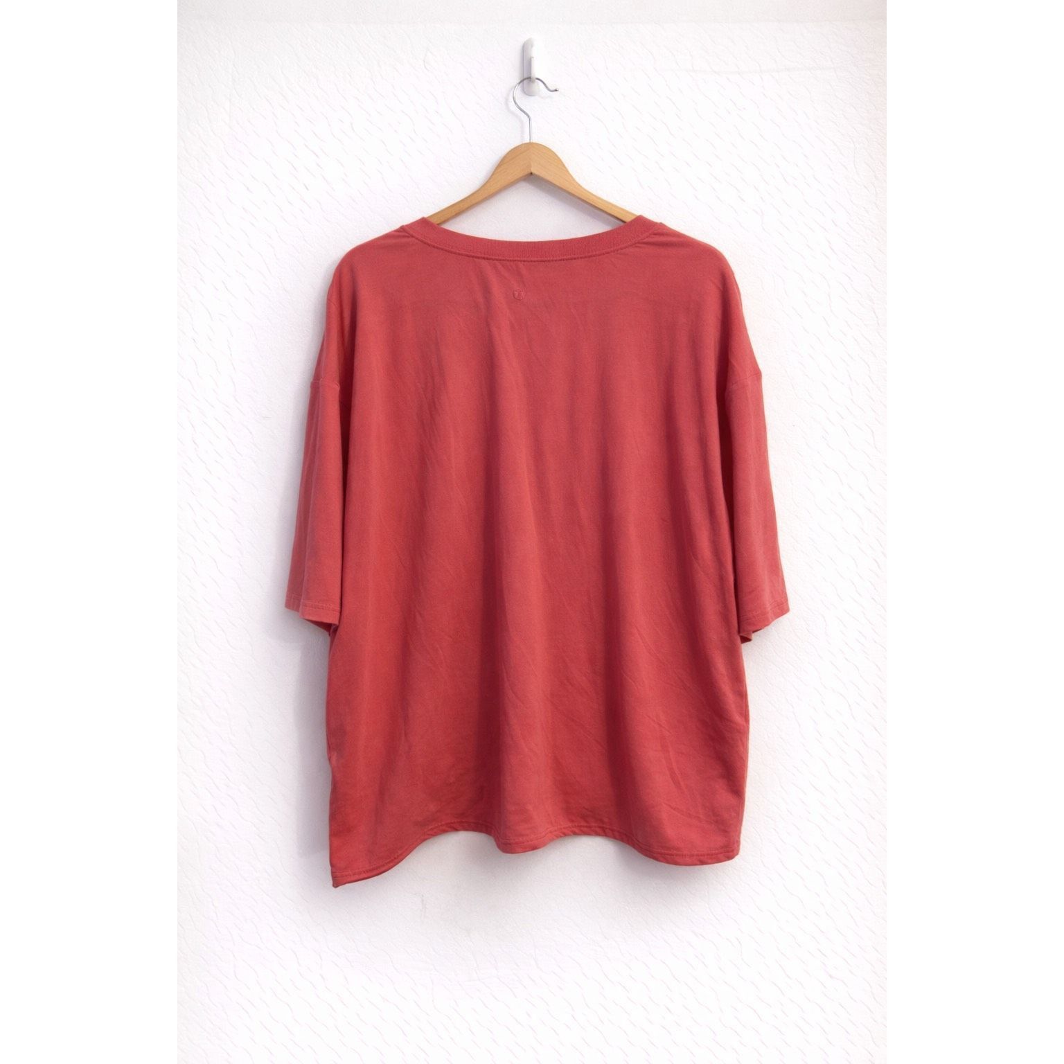 Layer 8 Layer 8 Pink Quick-Dry Oversized Short Sleeve Tee Shirt Women’s Large Size L / US 10 / IT 46 - 2 Thumbnail