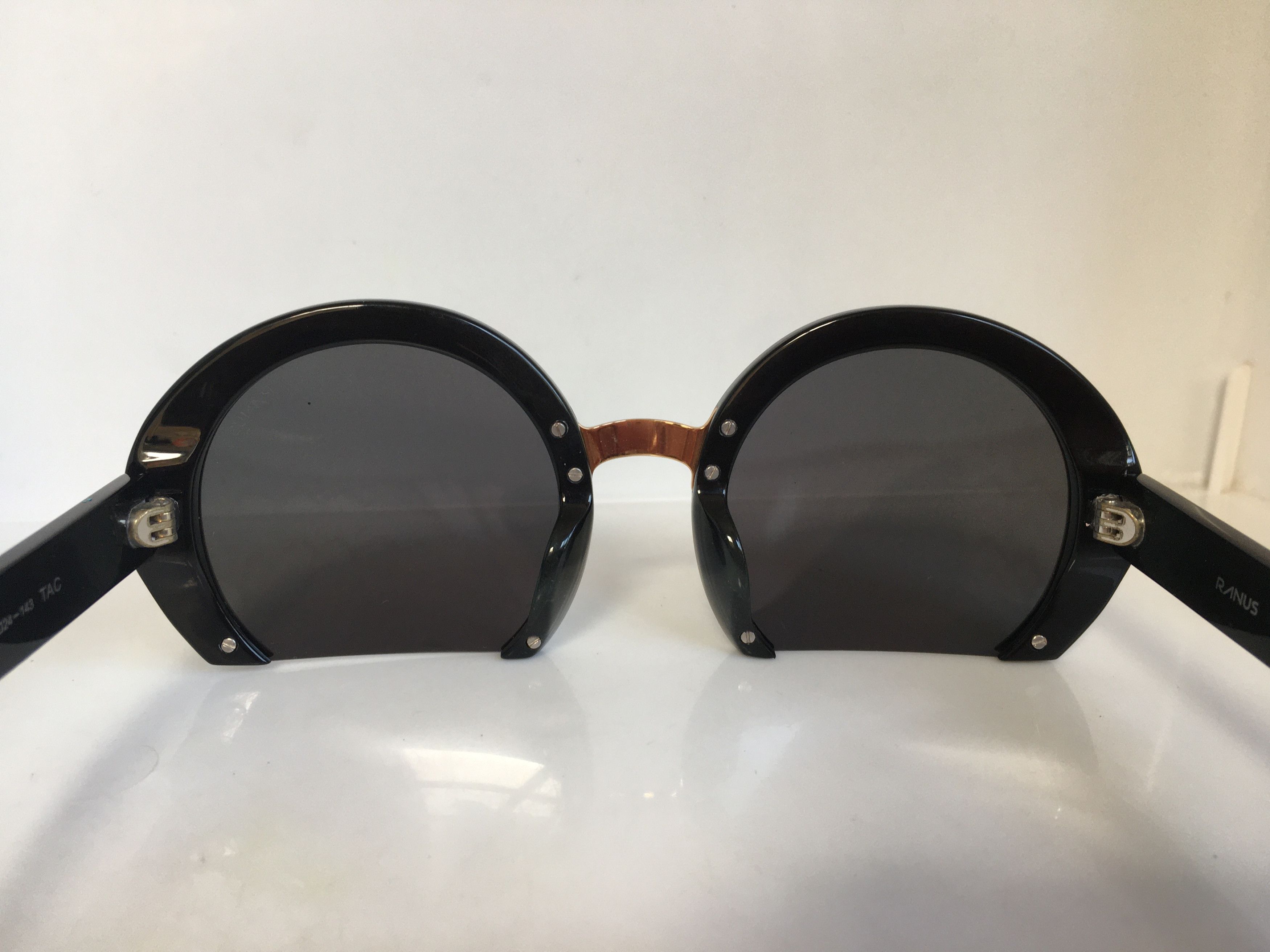 Other Ranus Black FUTURISTE Sunglasses Frame Size ONE SIZE - 5 Thumbnail