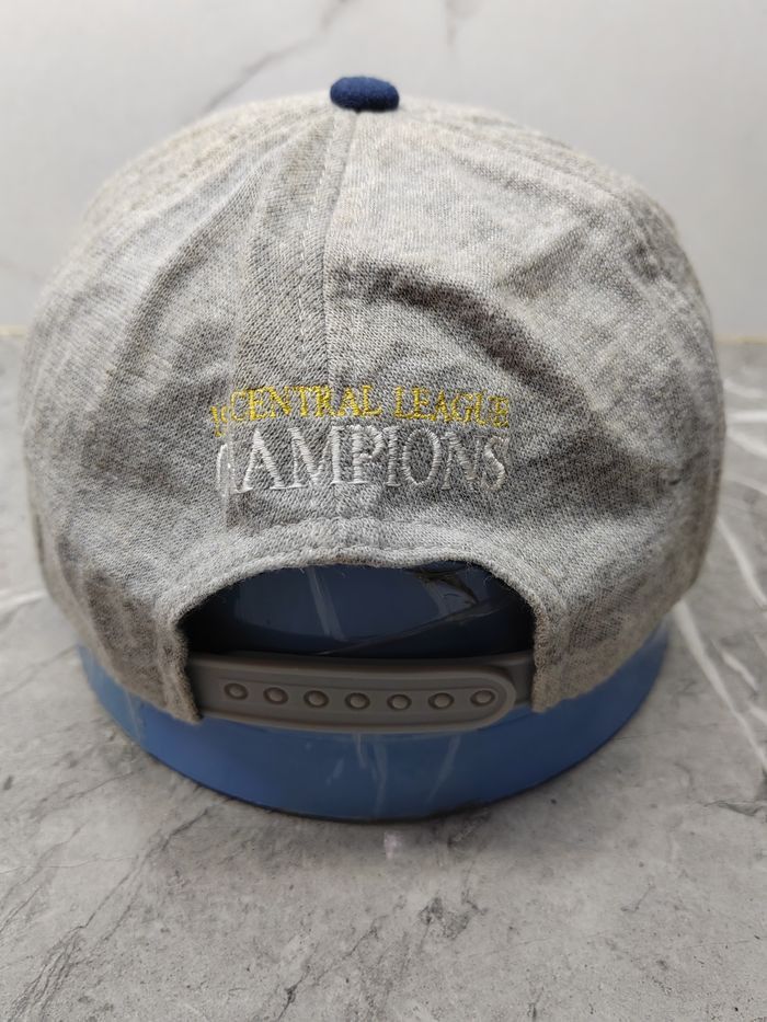 Japanese Brand Vintage 1998 Yokohama Bay Stars Central League Champions Cap Size ONE SIZE - 3 Thumbnail