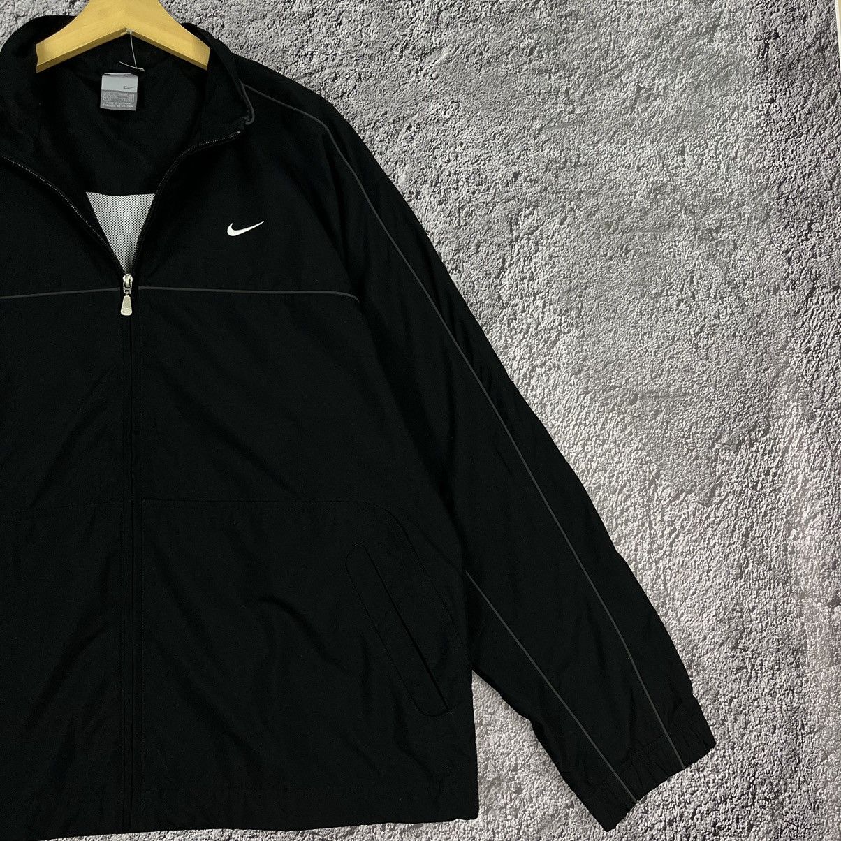Nike × Vintage 💧VINTAGE💧 Nike Zip Up Black Light track Jacket Size US XL / EU 56 / 4 - 8 Thumbnail