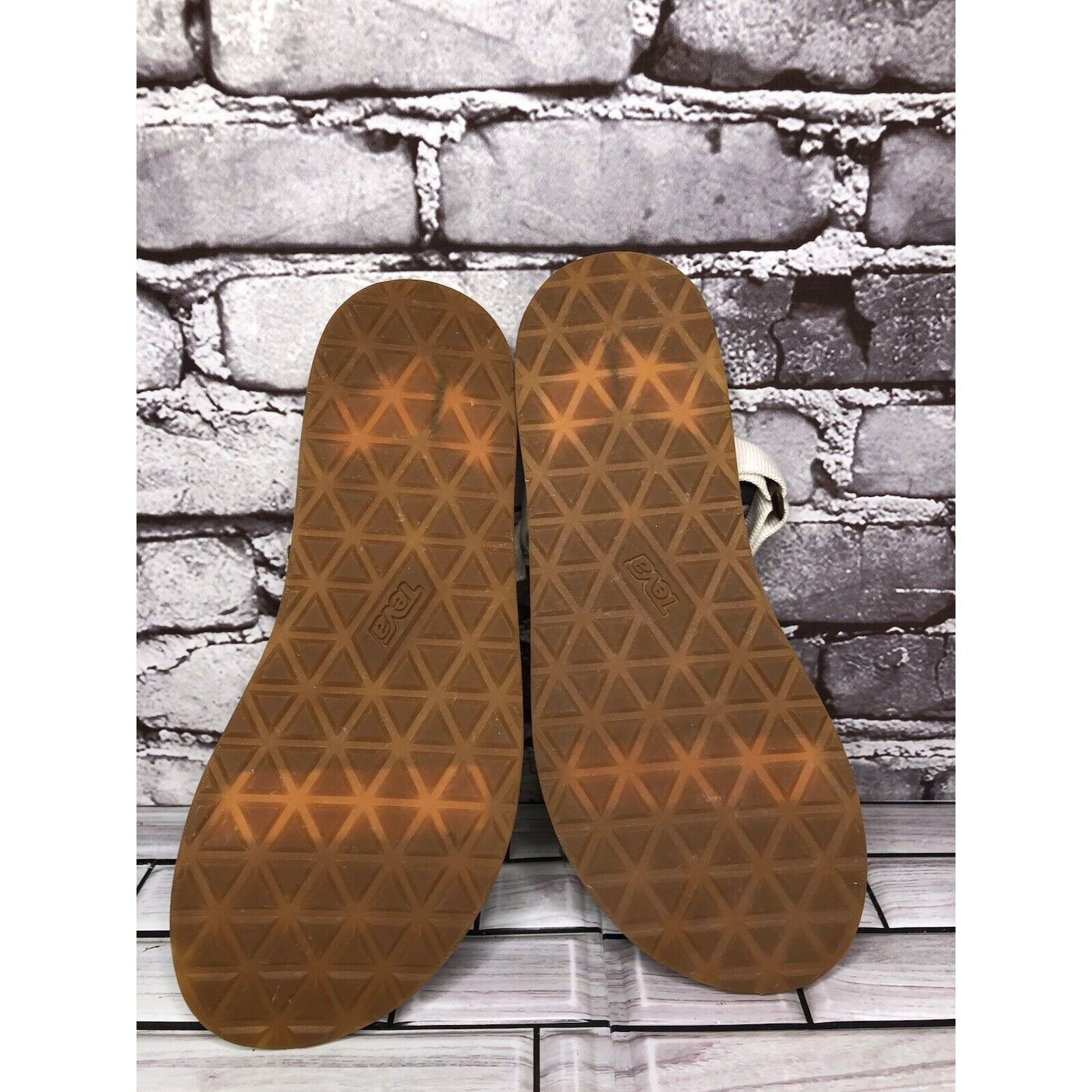 Teva Teva Universal White Textile Foam Slide Sandals Women Sz 10 Size US 10 / IT 40 - 8 Thumbnail