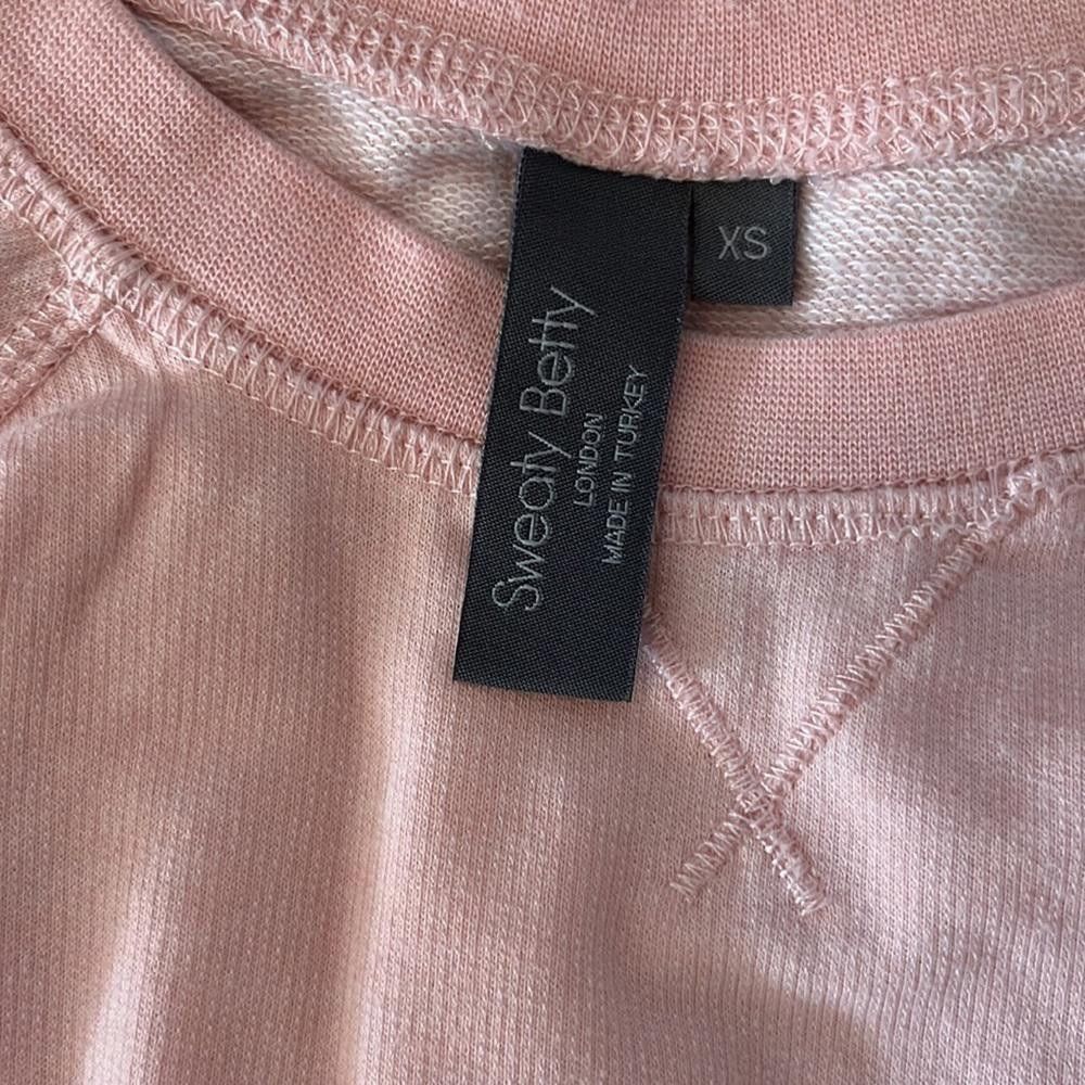 Designer Sweaty Betty Tops Sweaty Betty Chelsea Crop Sweatshirt Size XS / US 0-2 / IT 36-38 - 4 Thumbnail