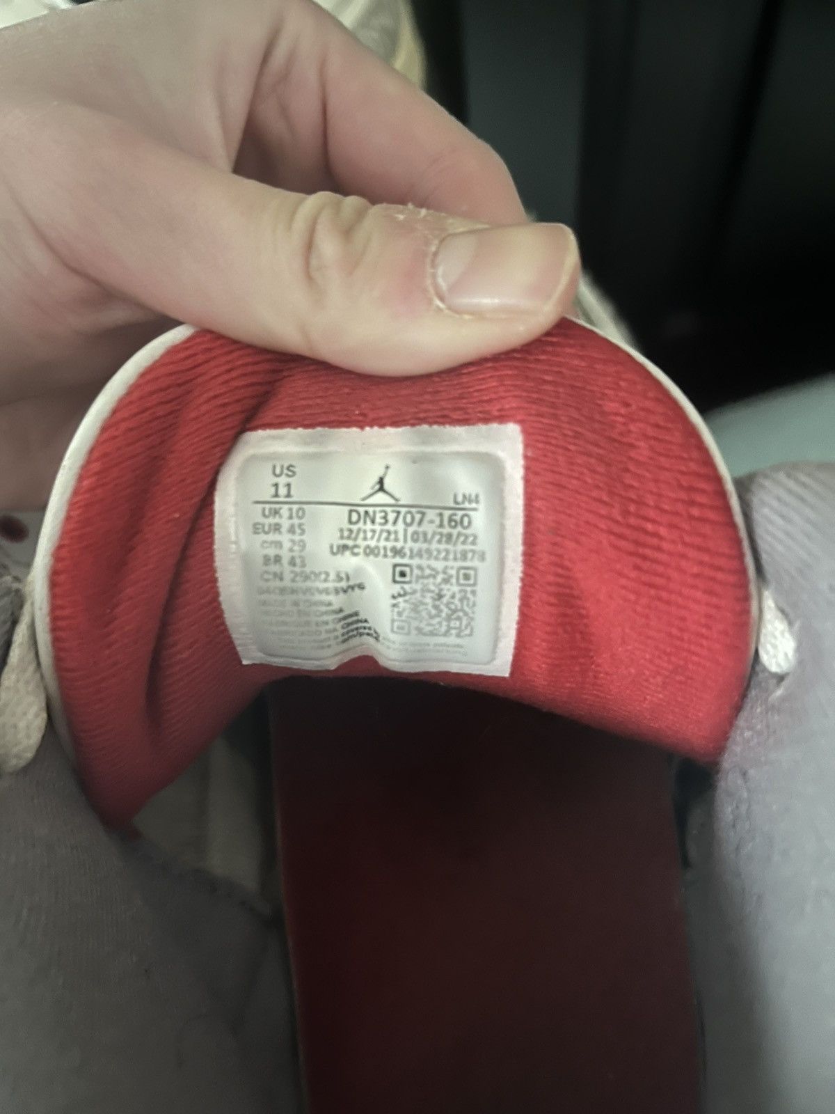 Jordan Brand Jordan 3 Fire Red - Size 11 Size US 11 / EU 44 - 6 Thumbnail