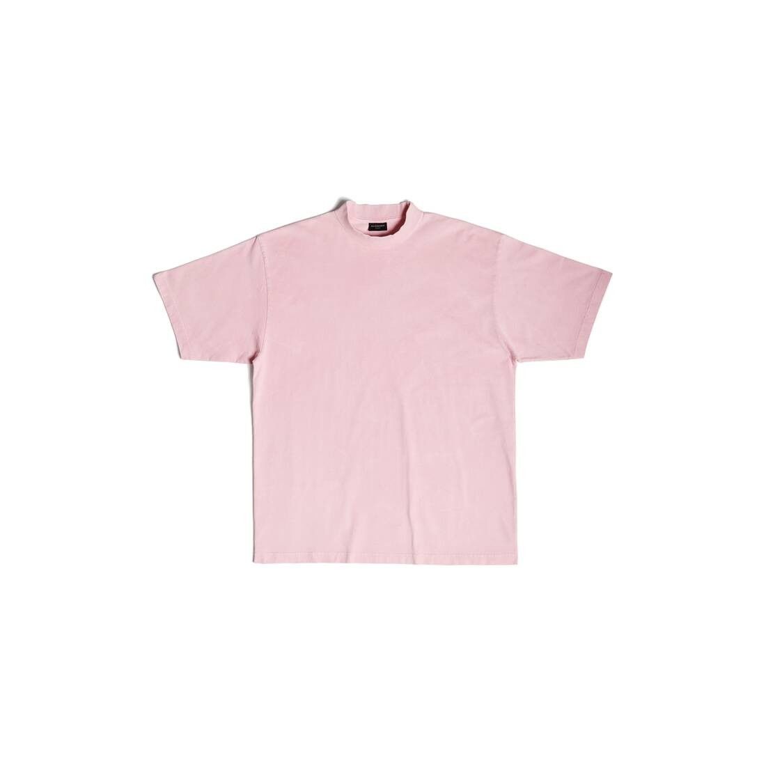 Balenciaga o1mt1gz0924 BB Paris Strass T-Shirt Medium Fit in Pink Size M / US 6-8 / IT 42-44 - 1 Thumbnail