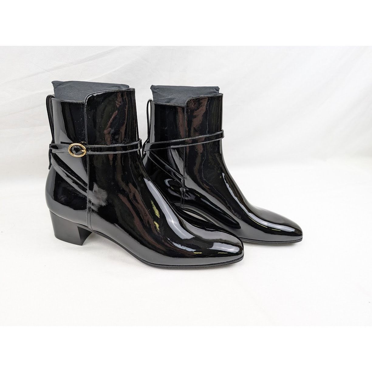 Saint Laurent Paris o1rshd1 Q:2 / Terry 45 Jodhpur Boots in Nero Size US 10 / EU 43 - 11 Thumbnail