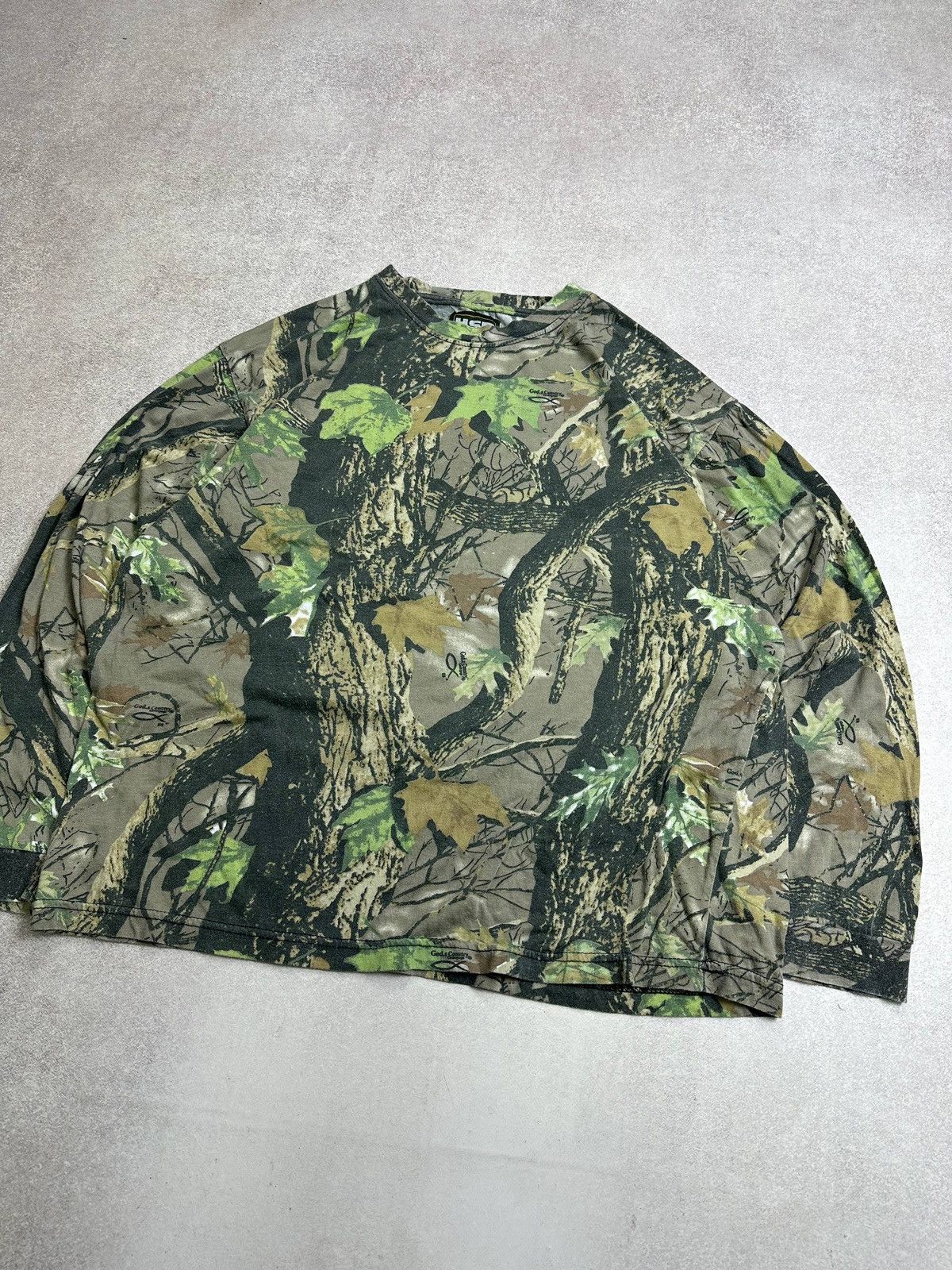 Realtree Vintage Realtree 3D Camo Boxy Longsleeve Shirt XXl Size US XXL / EU 58 / 5 - 2 Thumbnail
