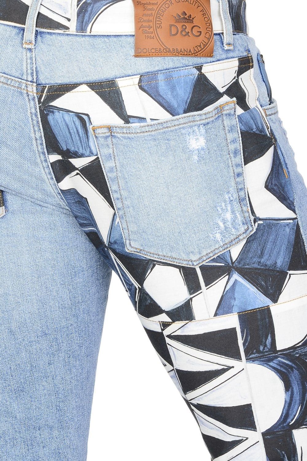 Dolce & Gabbana o1y0125 Jeans in Blue Size US 28 / EU 44 - 7 Thumbnail