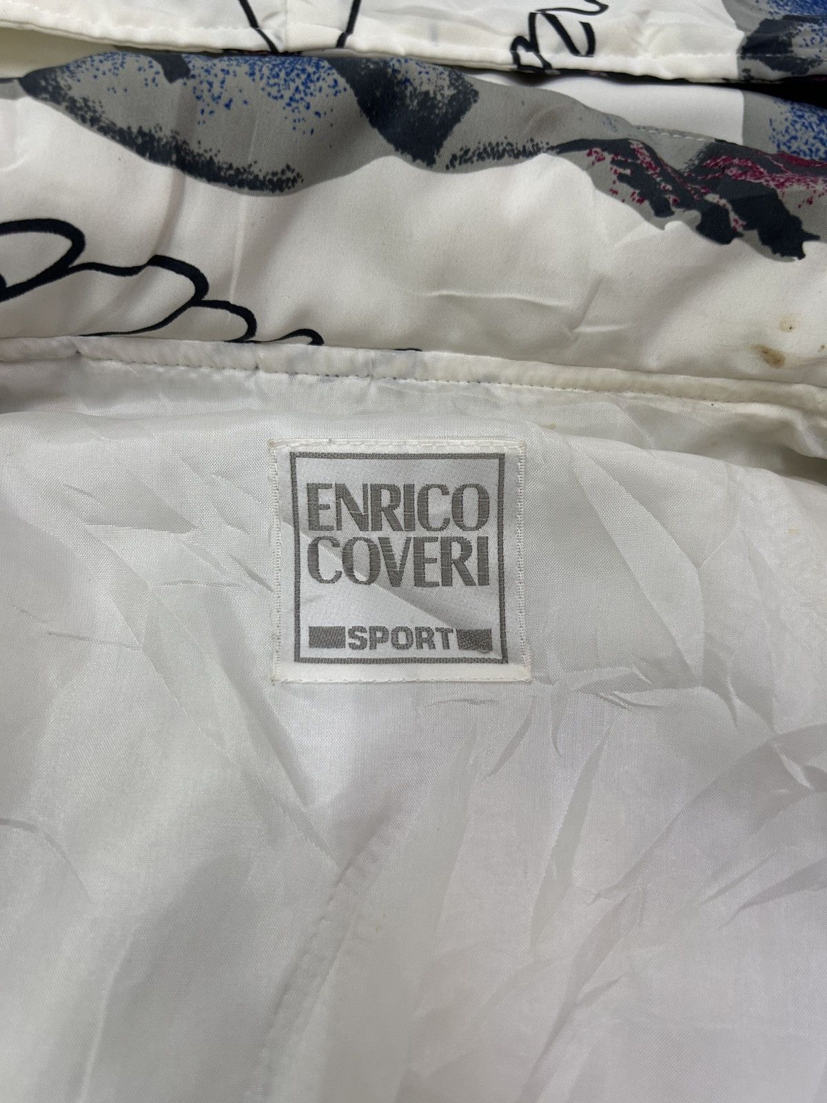 Designer × Enrico Coveri Vintage ENRICO COVERI Sport Blossom Full Zipper Jacket Size US M / EU 48-50 / 2 - 10 Thumbnail