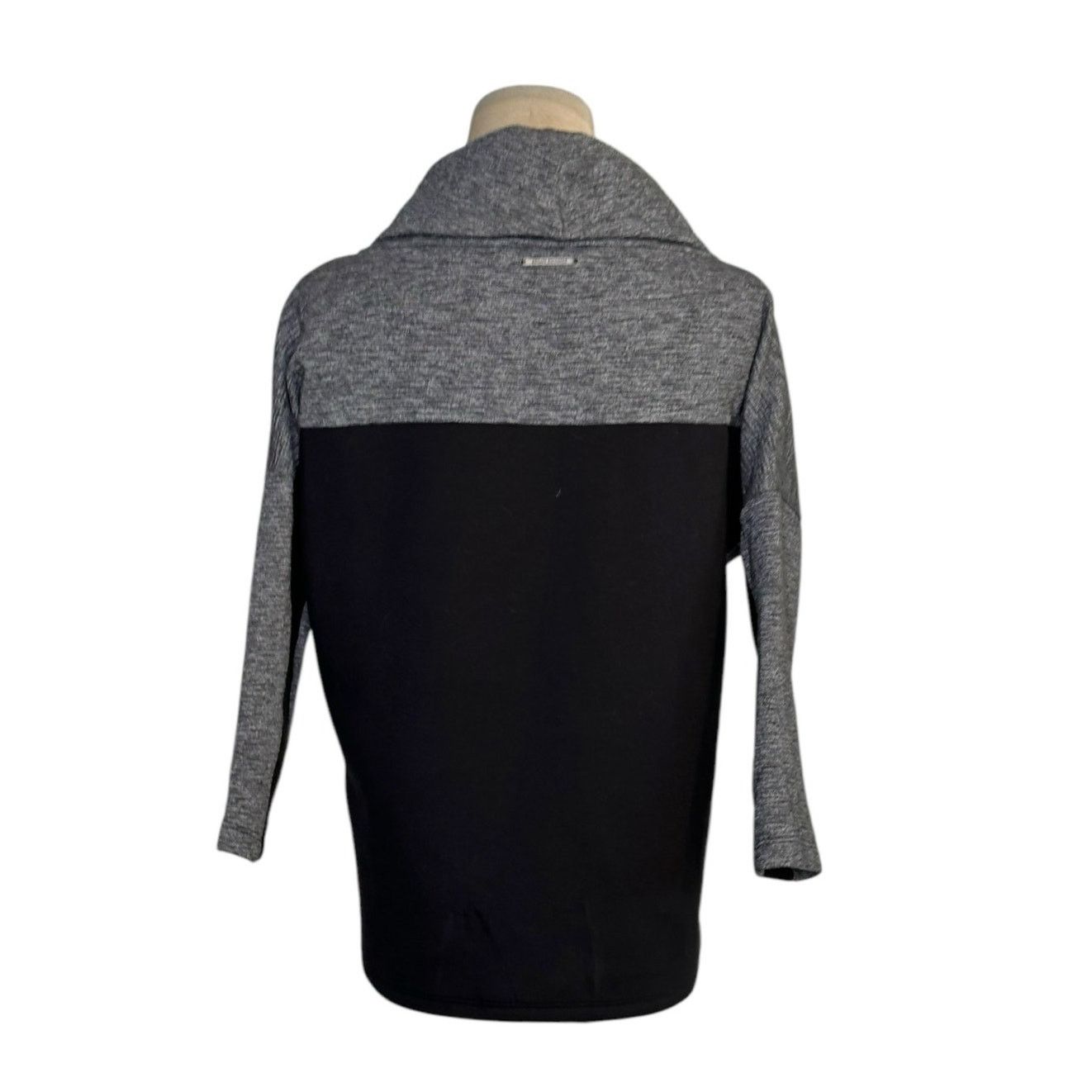 Armani Exchange Armani Exchange gray black cowl neck sweatshirt size Small Size S / US 4 / IT 40 - 9 Thumbnail