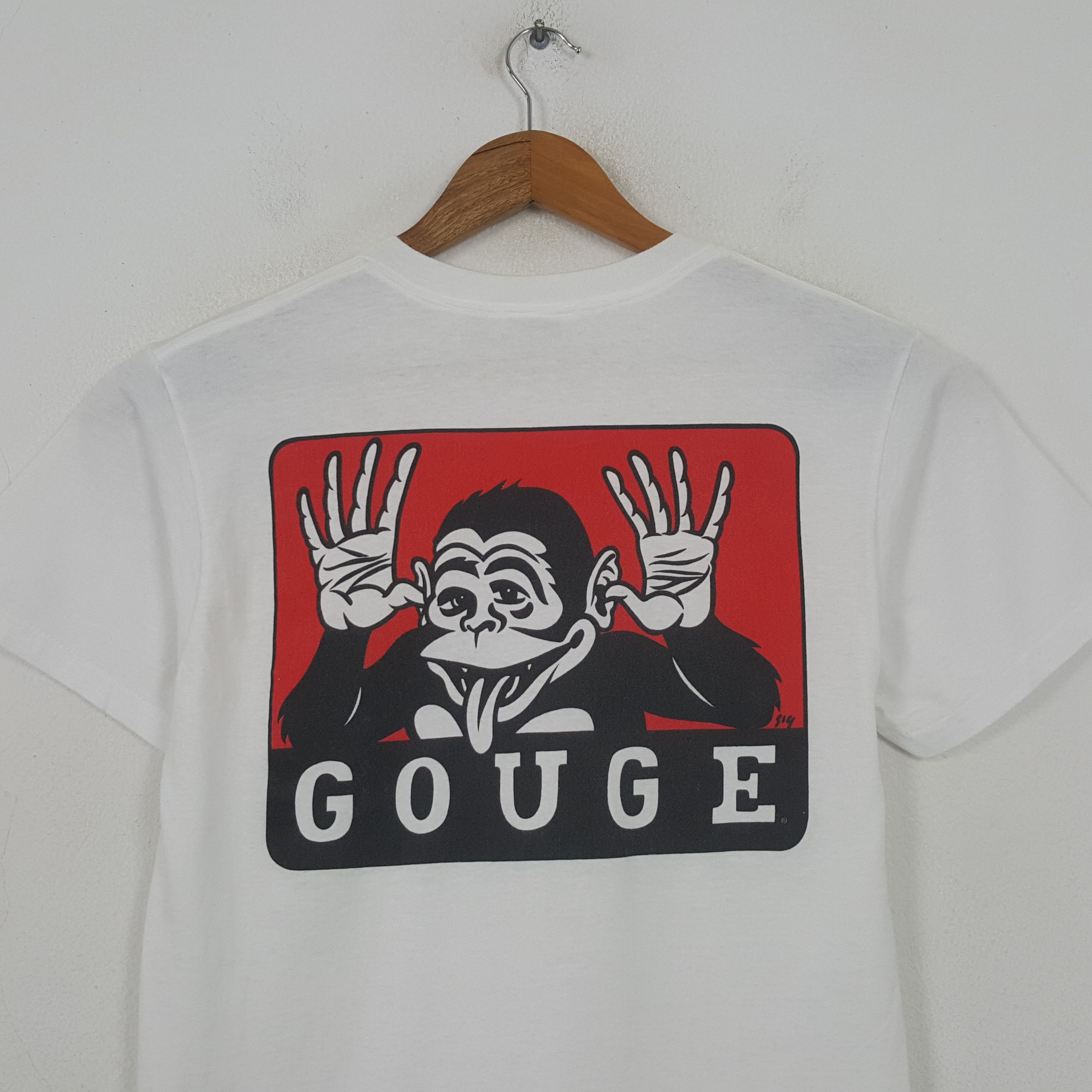 Other Vintage Gouge Skateboard Streetwear Style T-shirt RR3 Size US S / EU 44-46 / 1 - 2 Thumbnail