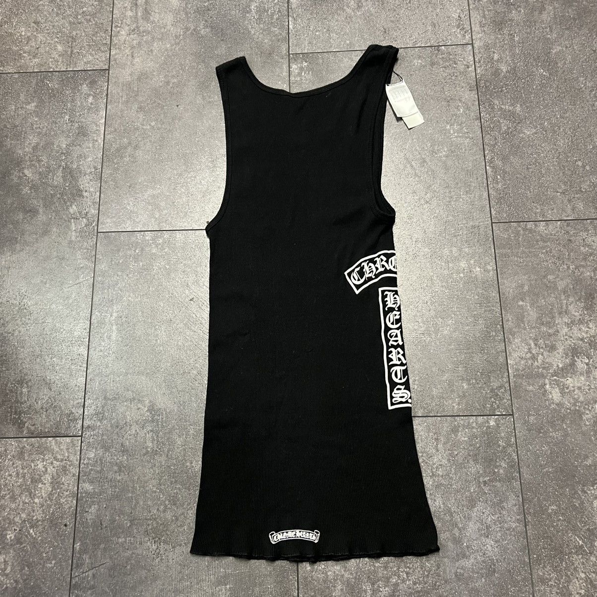 Chrome Hearts Chrome Hearts T-Bar Script Logo Tank Top Black Size XL / US 12-14 / IT 48-50 - 2 Thumbnail