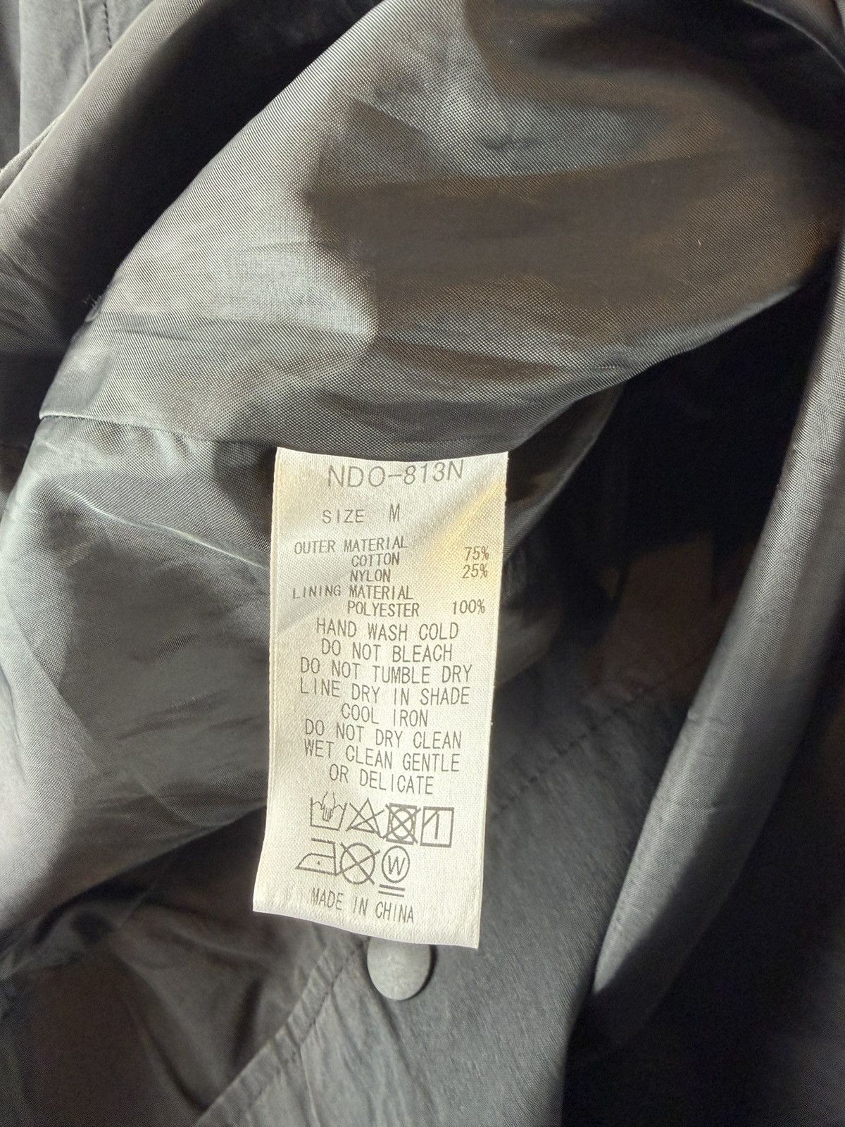 Number (N)ine Number Nine Back Logo Coach Jacket Size US M / EU 48-50 / 2 - 7 Thumbnail