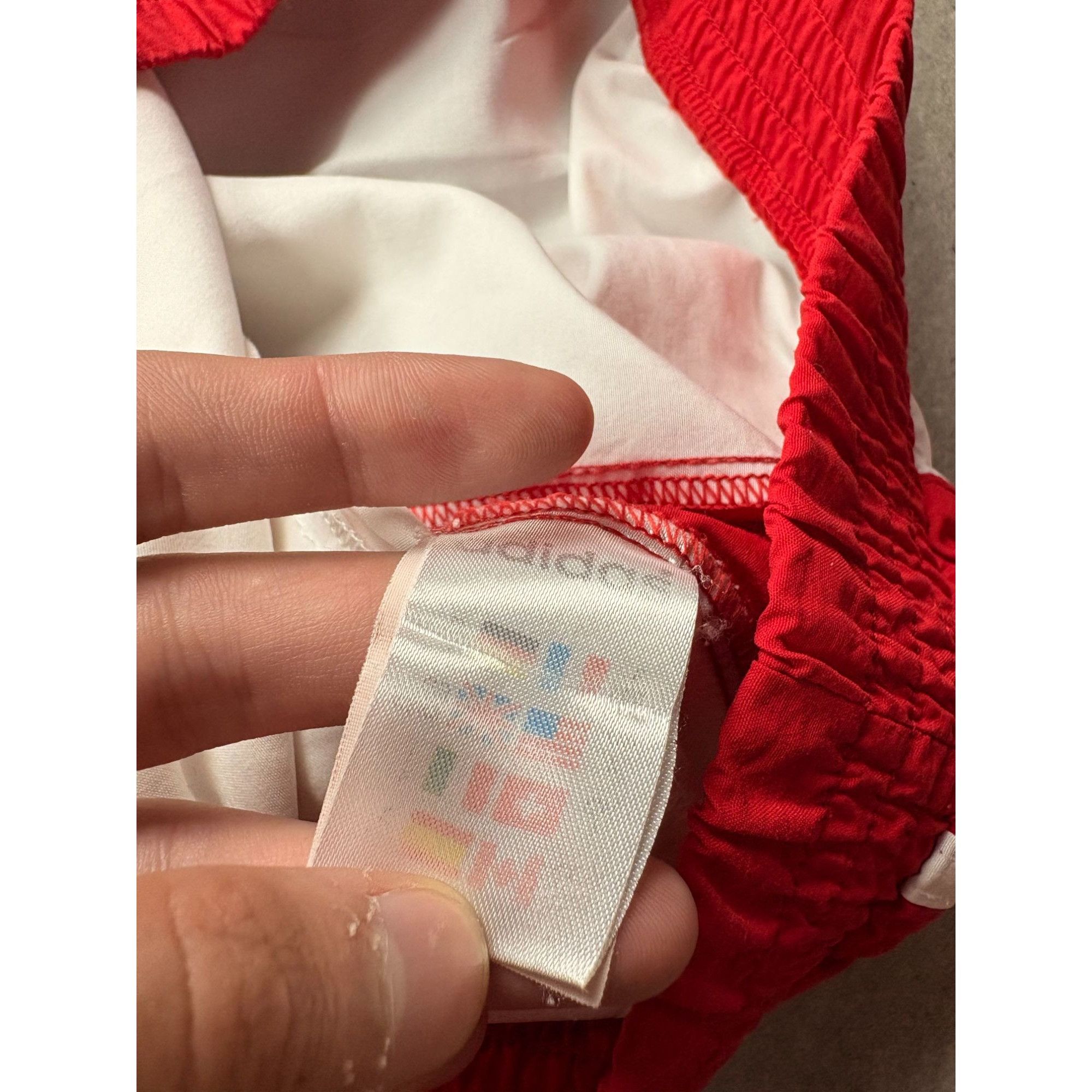 Adidas Adidas Red & White Vintage Taekwondo Jacket With Bold Stripe Size US L / EU 52-54 / 3 - 9 Thumbnail