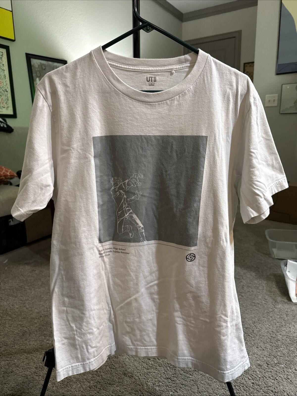Utmost Co UNIQLO Tokyo Jujutsu High School Satori T Shirt Japan L Mens Size US L / EU 52-54 / 3 - 1 Thumbnail