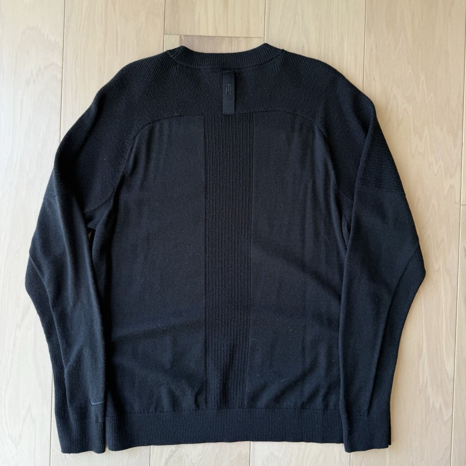 Nike Nike Tiger Woods Sweater Large Black Polyester Wool Pullover Size US L / EU 52-54 / 3 - 8 Thumbnail