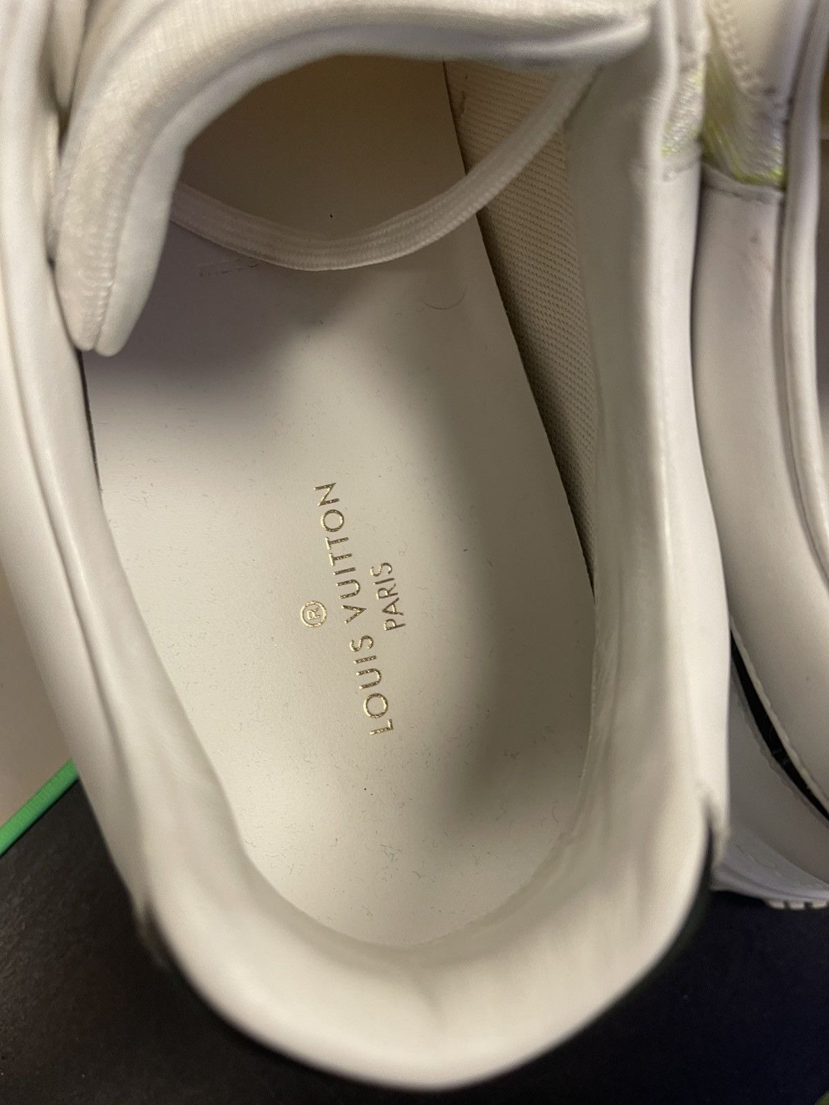 Louis Vuitton Size 10.5US/9.5LV - Louis Vuitton Run Away Sneaker Neon Size US 10.5 / EU 43-44 - 12 Thumbnail