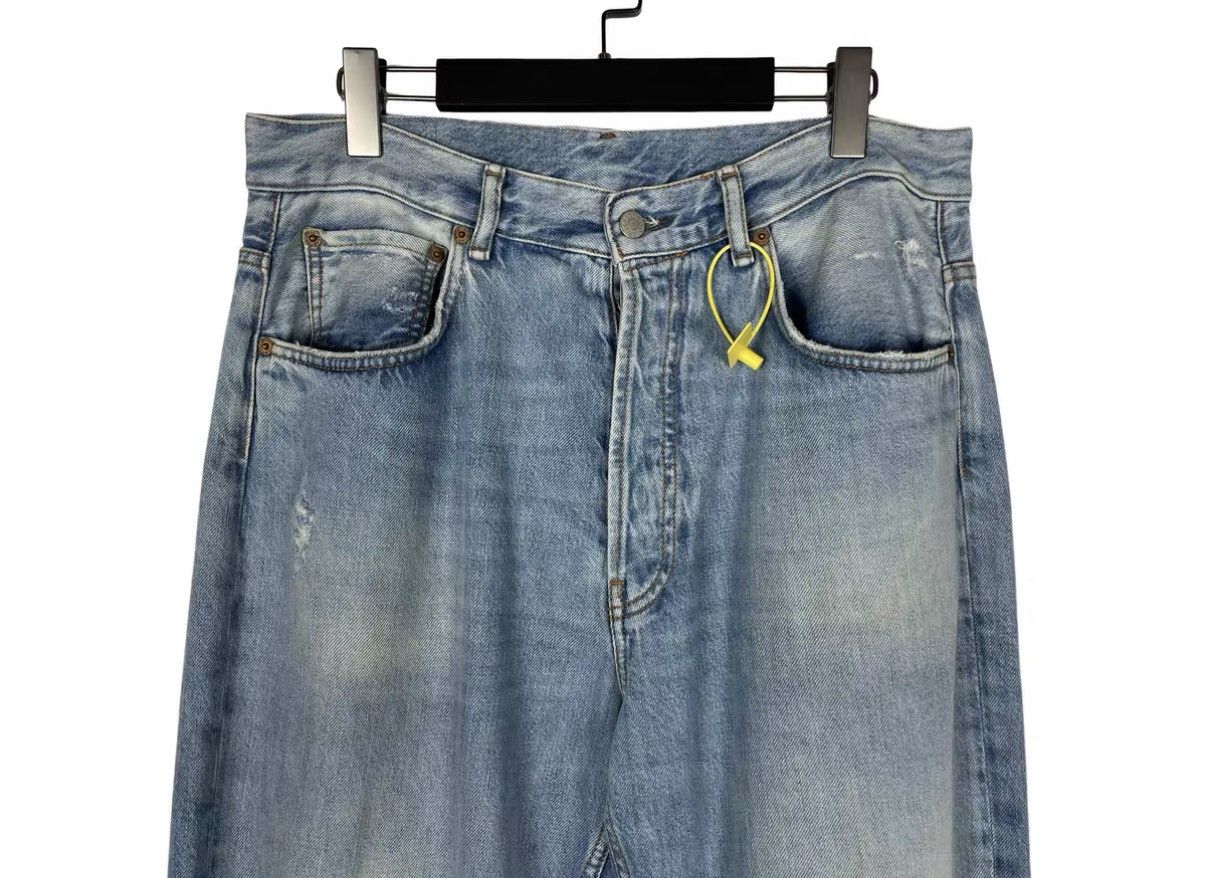 Acne Studios Acne Studios 2021M Wide-Leg Jeans J31 Size US 30 / EU 46 - 3 Thumbnail