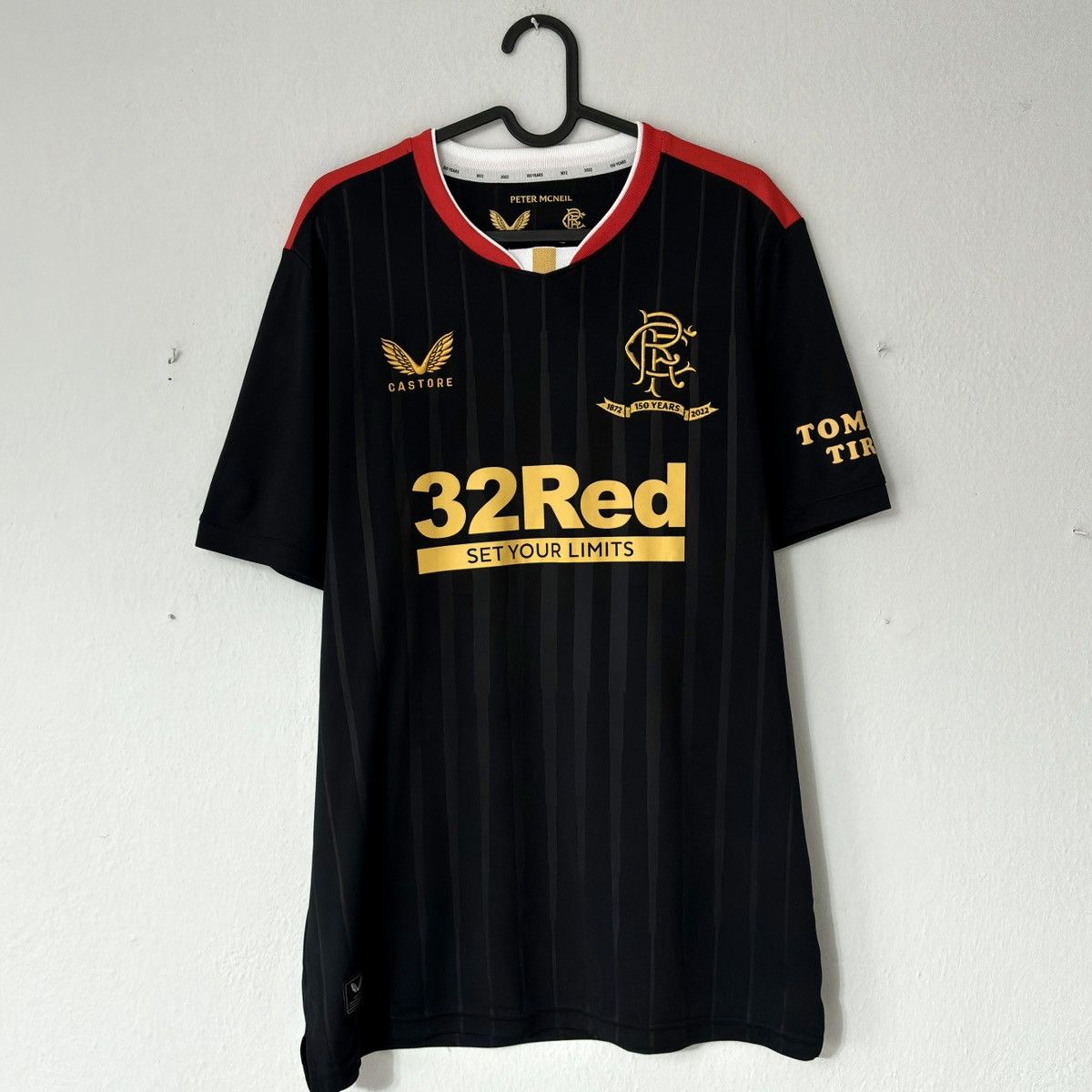 Castore 2021 2022 Rangers Glasgow Away Kit Castore Soccer Jersey Tee Size US L / EU 52-54 / 3 - 2 Thumbnail