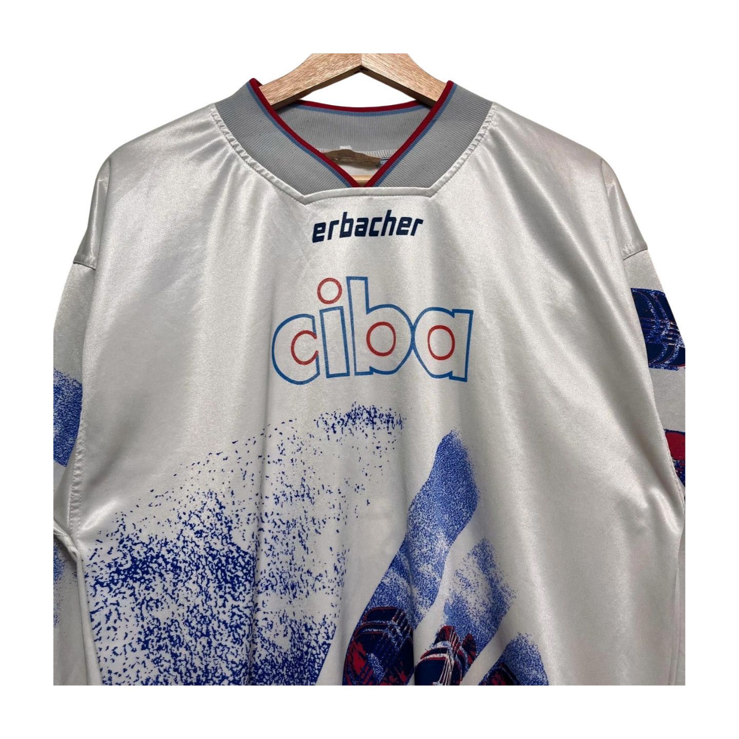Vintage Vintage 90s Bundesliga Karlsruhe SC Erbacher Goalie Jersey L Size ONE SIZE - 2 Thumbnail