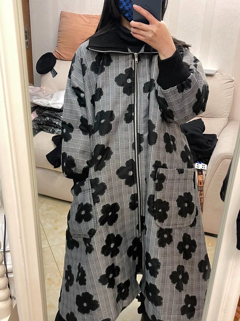 Comme des Garcons Comme Des Garcons Flower quilted overcoat Size M / US 6-8 / IT 42-44 - 5 Thumbnail