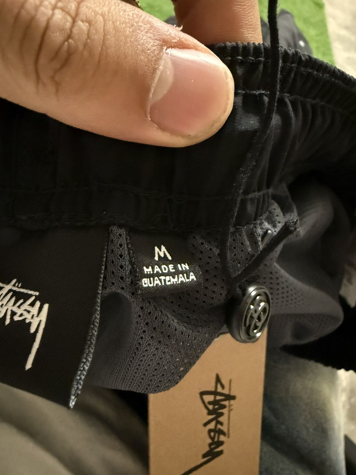 Stussy Study Swim Trunks Basic Logo Black Size US 32 / EU 48 - 4 Thumbnail