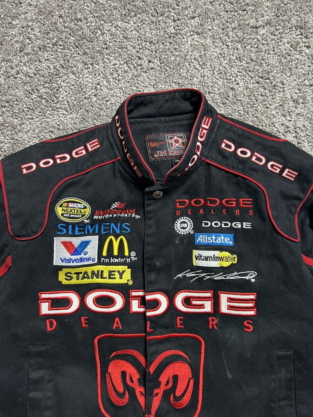 Jeff Hamilton Vintage Jeff Hamilton Dodge Patches Kids Racing Jacket Size US XS / EU 42 / 0 - 2 Thumbnail