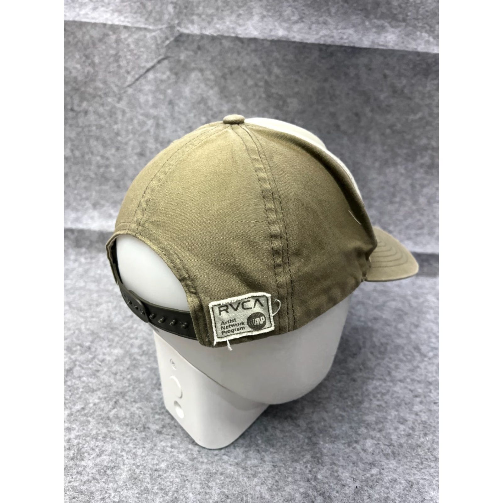 RVCA RVCA Hat Cap Snap Back Adult One Size Green 100% Cotton Embroidered Skate Size ONE SIZE - 7 Thumbnail