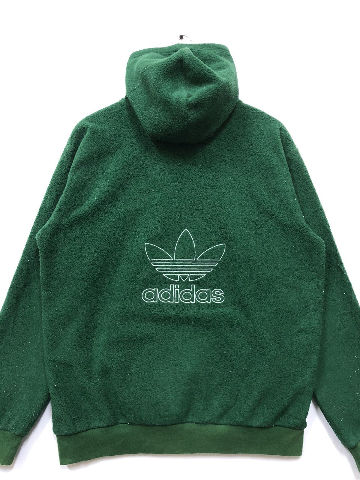 Vintage ADIDAS HOODIE BIG LOGO EMBROID Size US L / EU 52-54 / 3 - 7 Thumbnail
