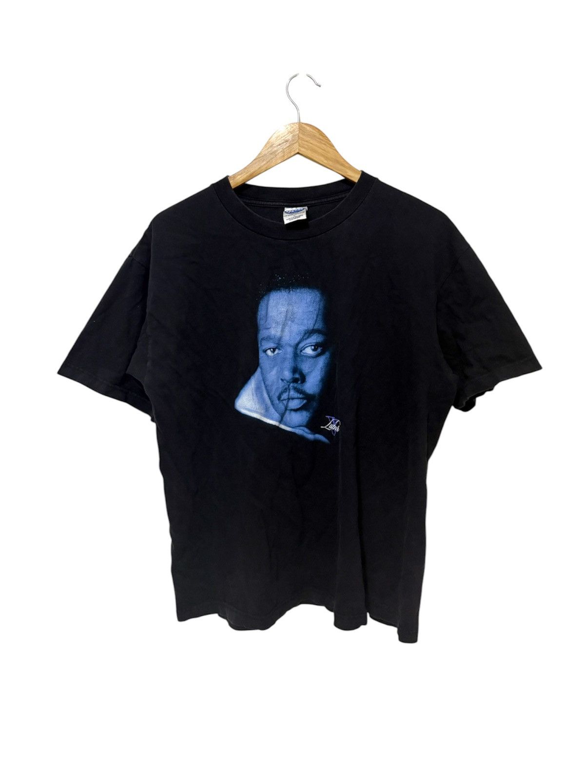 Band Tees × Vintage Vintage 2000s Luther Vandross T Shirt Size US L / EU 52-54 / 3 - 1 Thumbnail