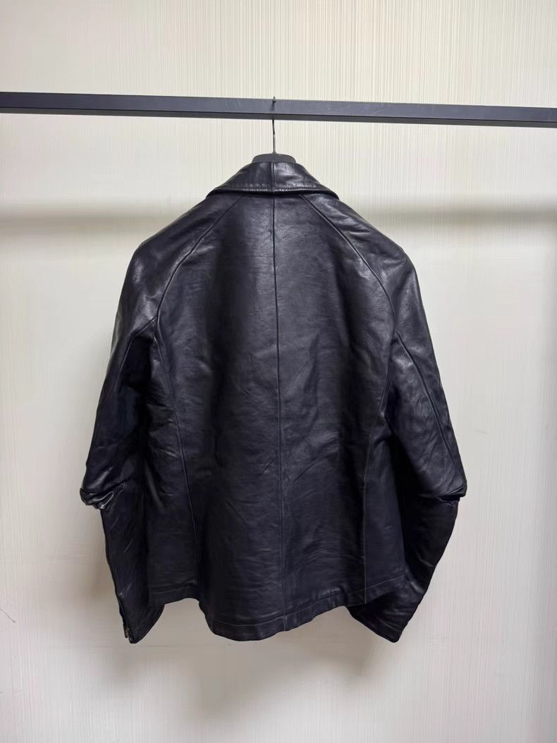 Carol Christian Poell Carol Christian Poell LM/2498 Leather Jacket Q8 Size US L / EU 52-54 / 3 - 4 Thumbnail