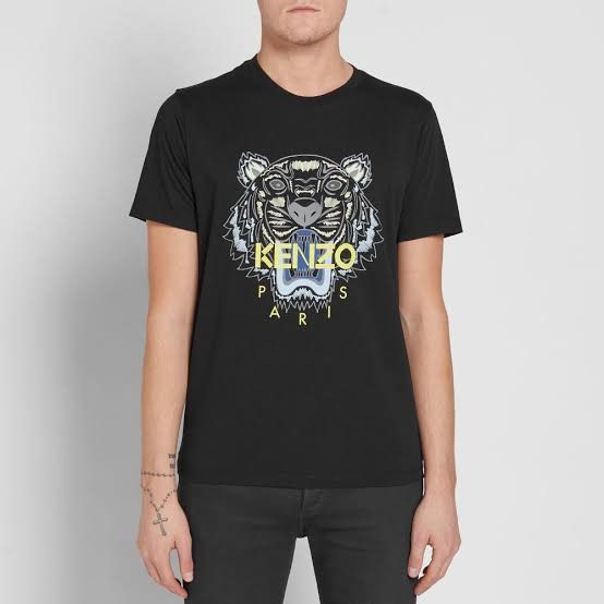 Kenzo KENZO Paris Tiger Print Black Tshirt Size US L / EU 52-54 / 3 - 2 Thumbnail