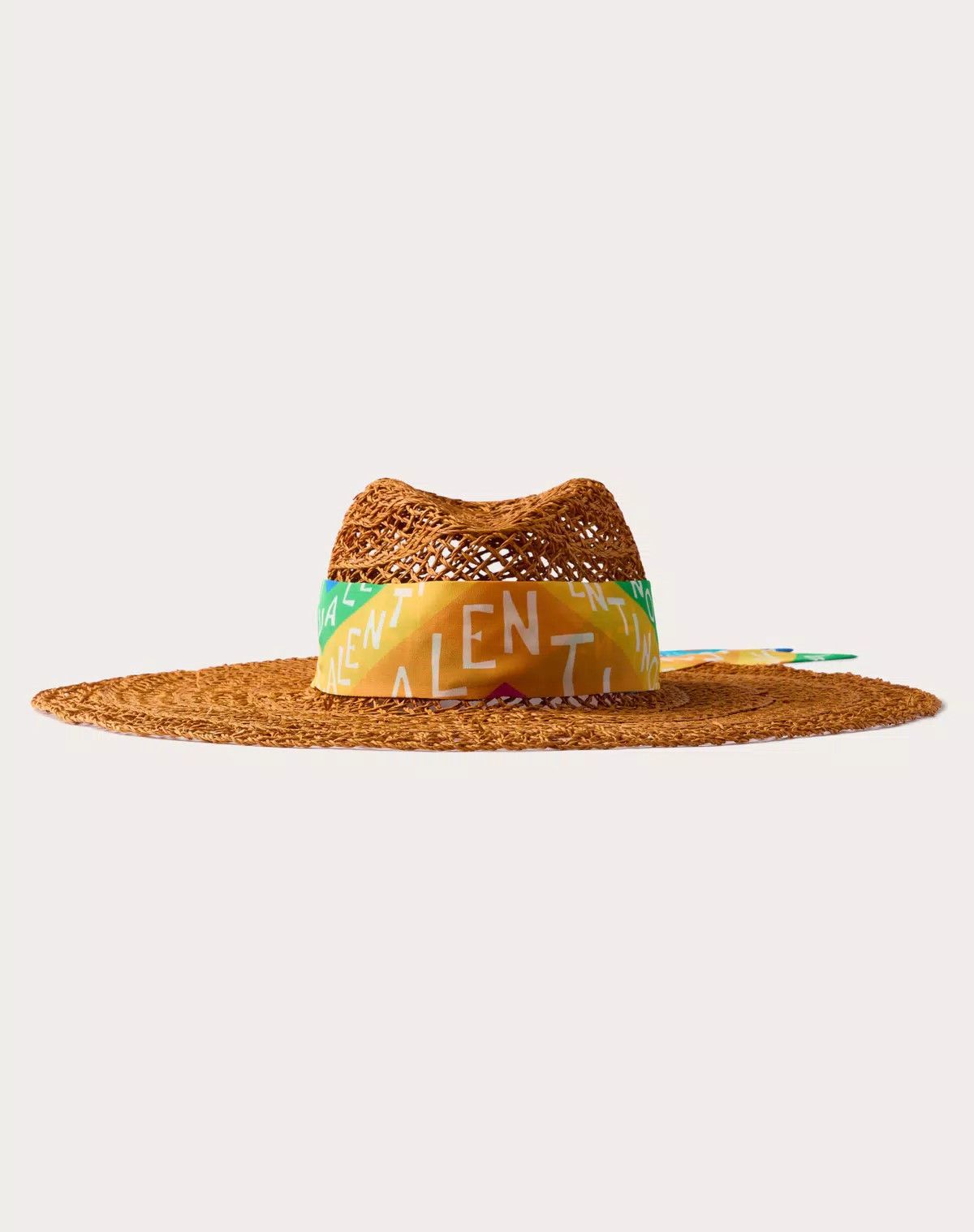 Valentino oc11z0725 Size:Small/Wide Brim Straw Hat in Multicolor Size ONE SIZE - 1 Thumbnail