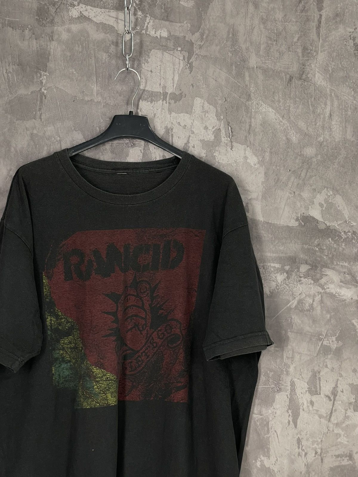 Band Tees × Vintage Vintage 1994s Rancid Punk Rock Band T-Shirt Size US L / EU 52-54 / 3 - 4 Thumbnail